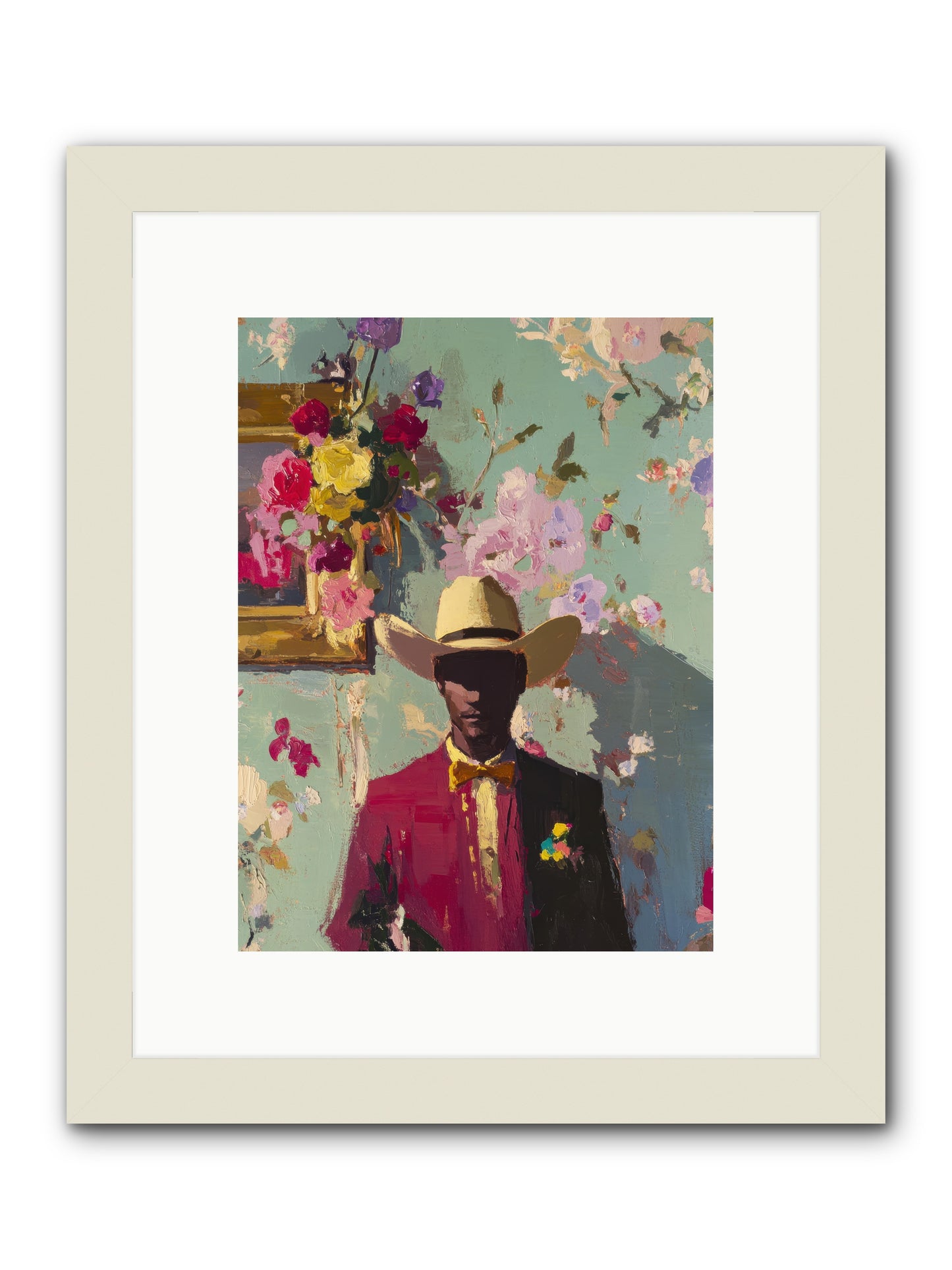 Quiet Storm -- Framed Print - White 9x12