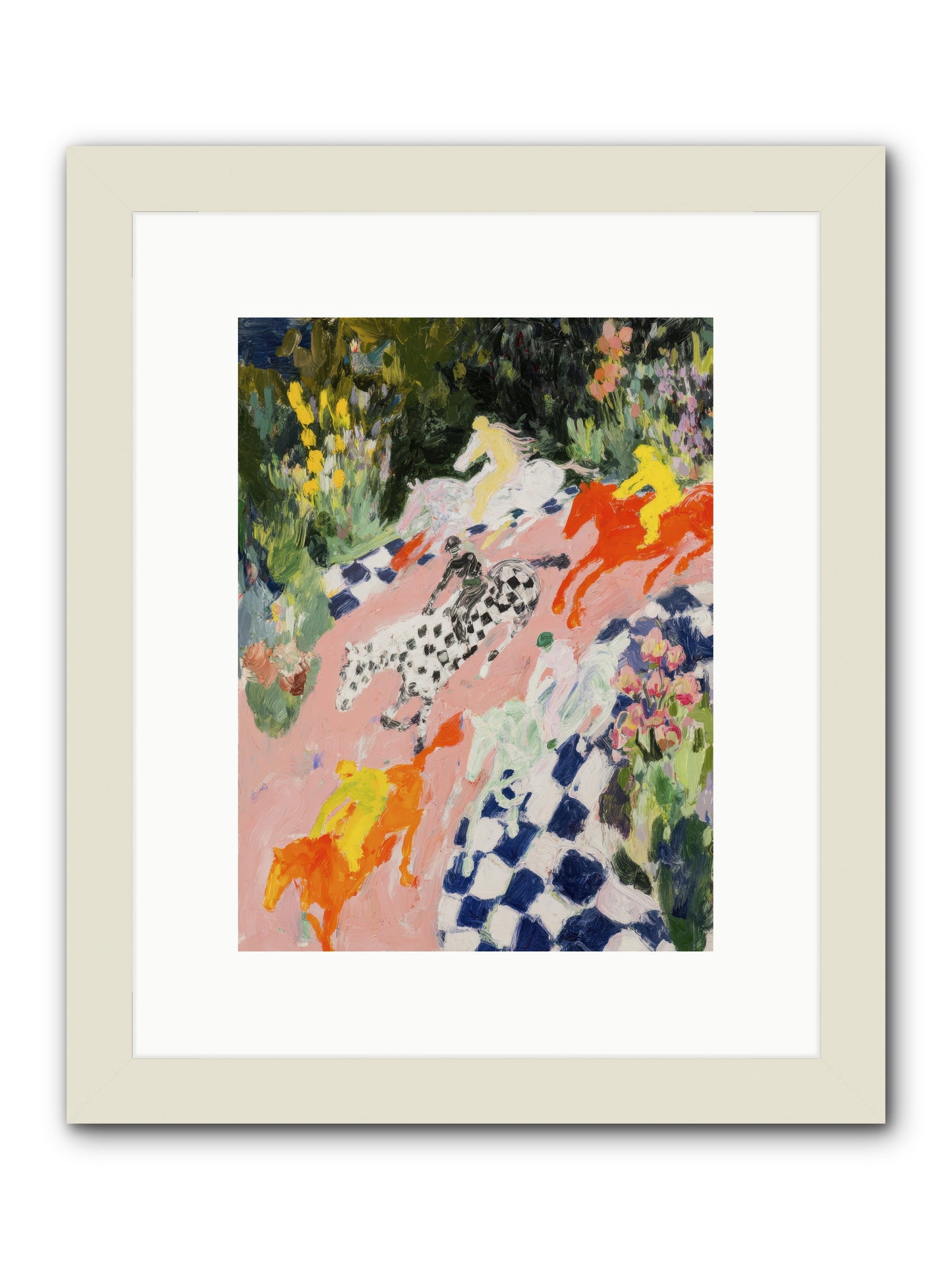 Quiet Storm -- Framed Print - White 9x12