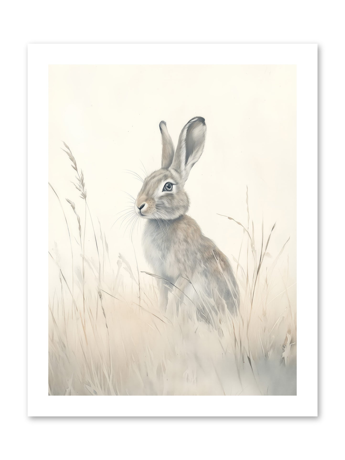 Quiet Visitor -- Paper Print 12x16