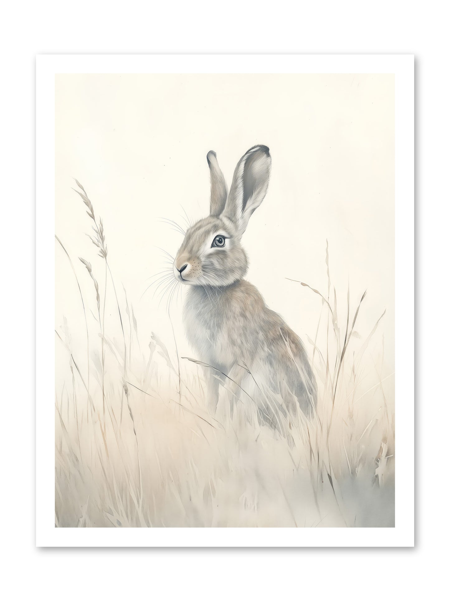 Quiet Visitor -- Paper Print 18x24
