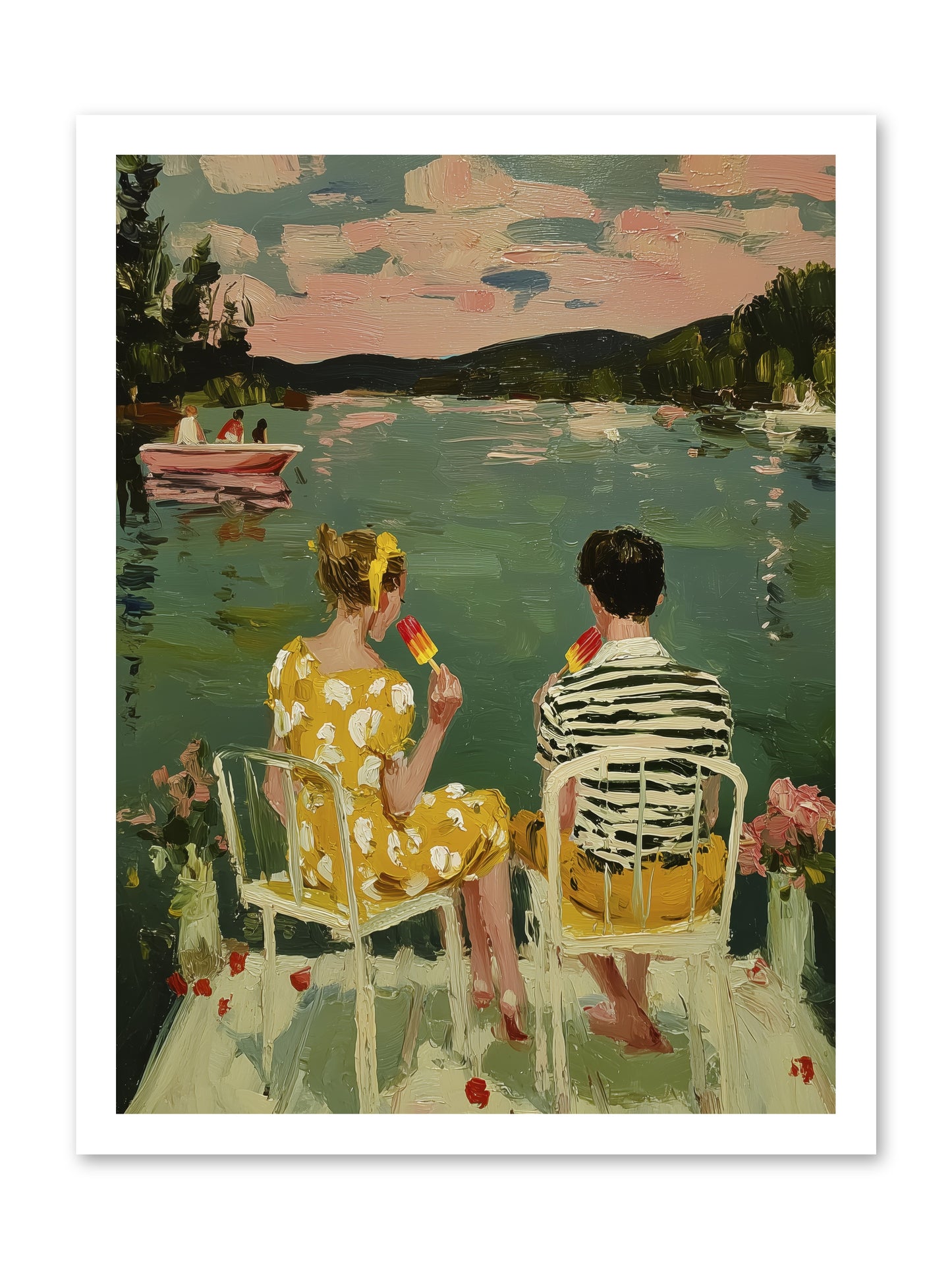 Quiet Waters -- Loose Canvas Print 18x24