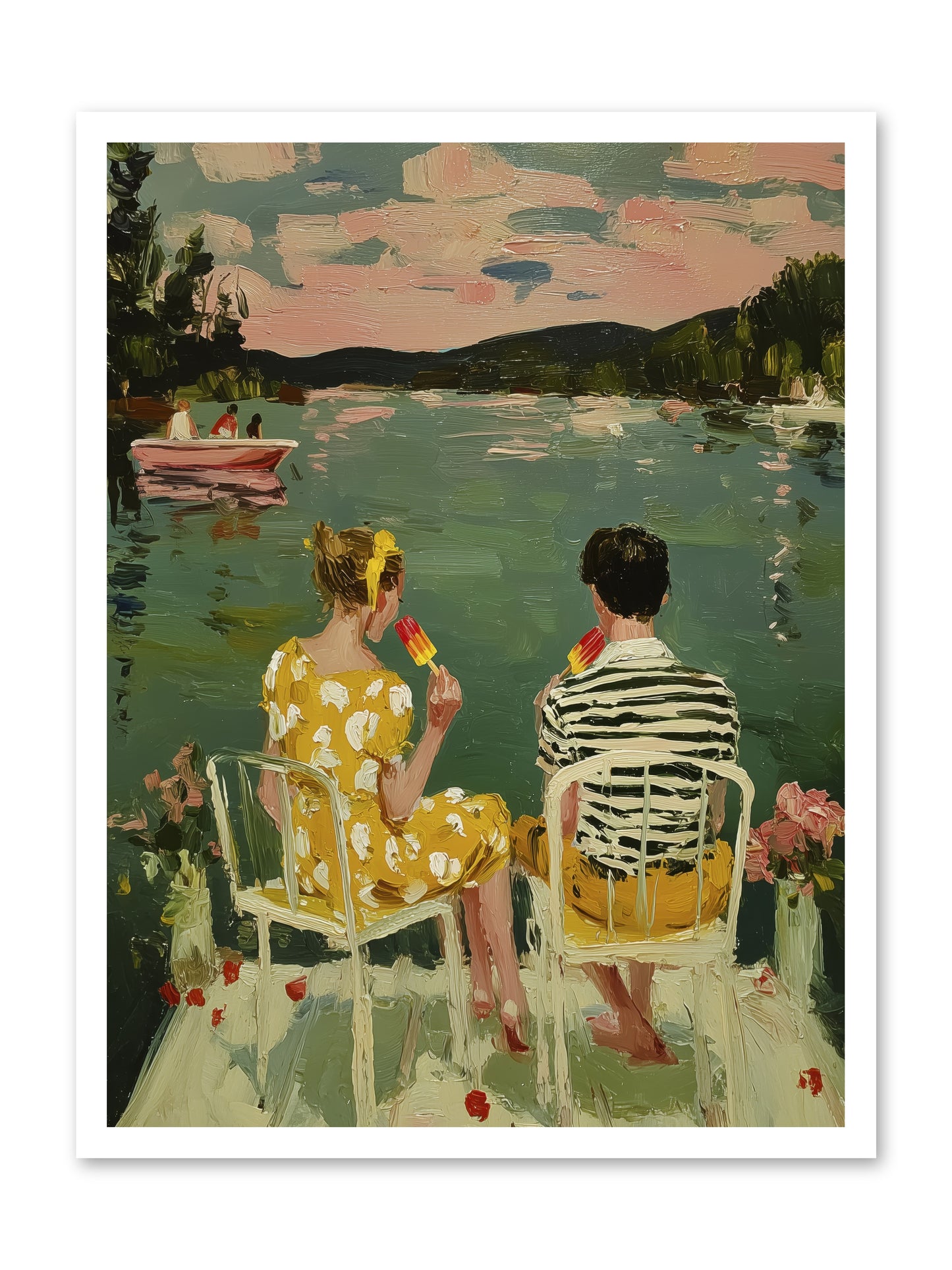 Quiet Waters -- Paper Print 24x32