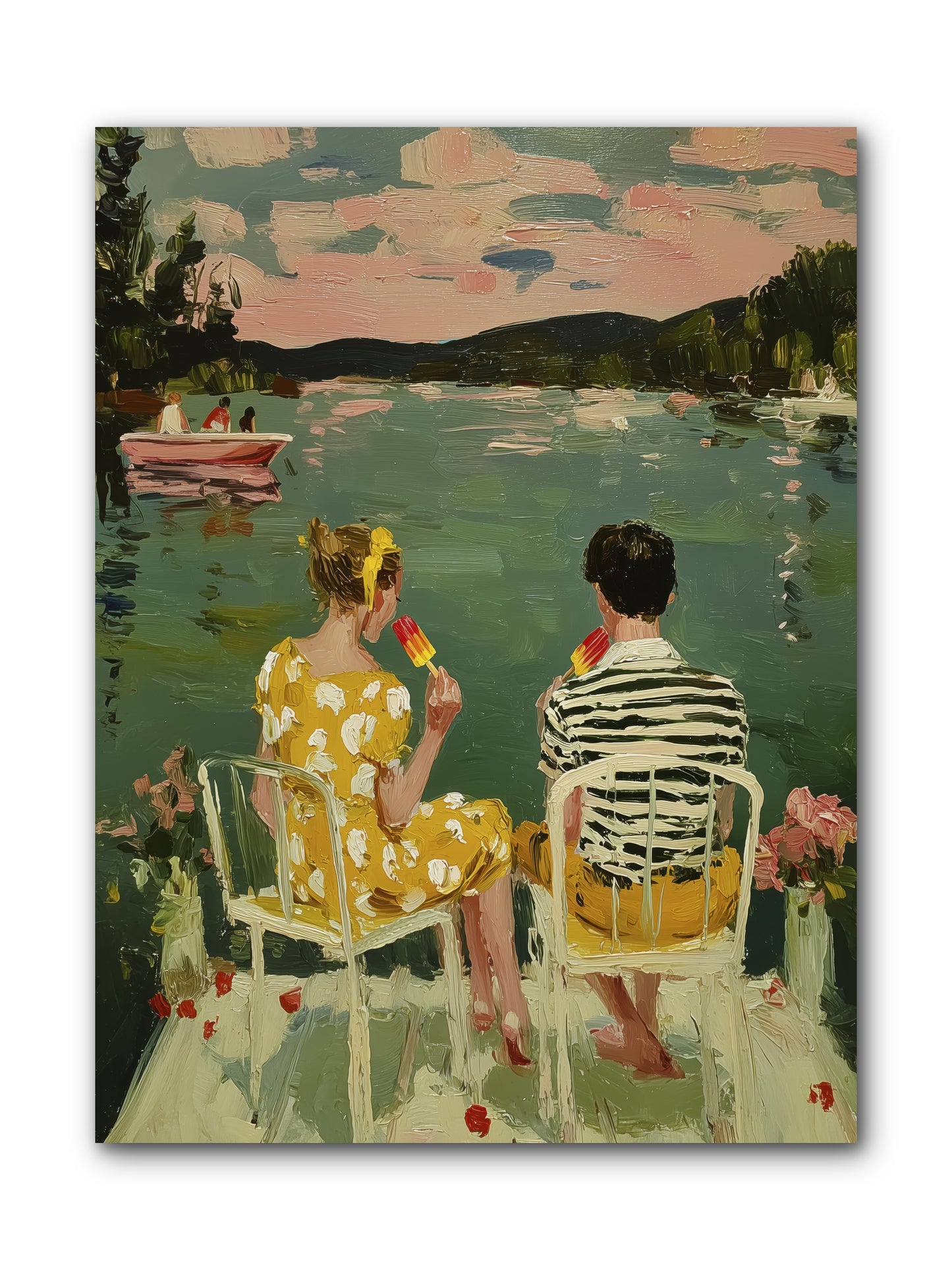 Quiet Waters -- Wrapped Canvas 9x12
