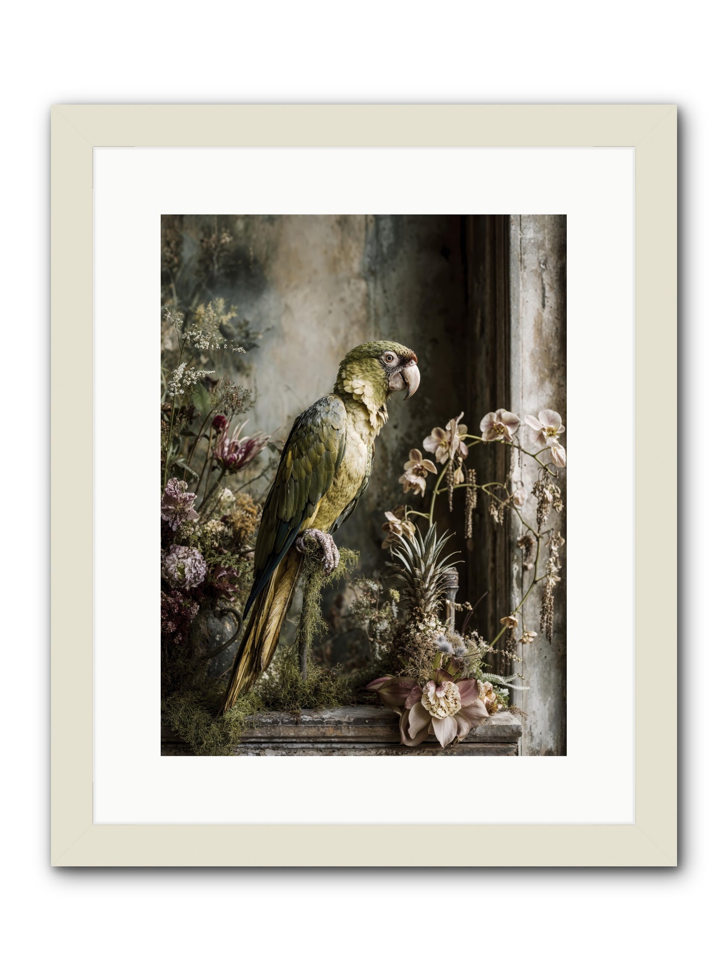 Quietude -- Framed Print - White 12x16