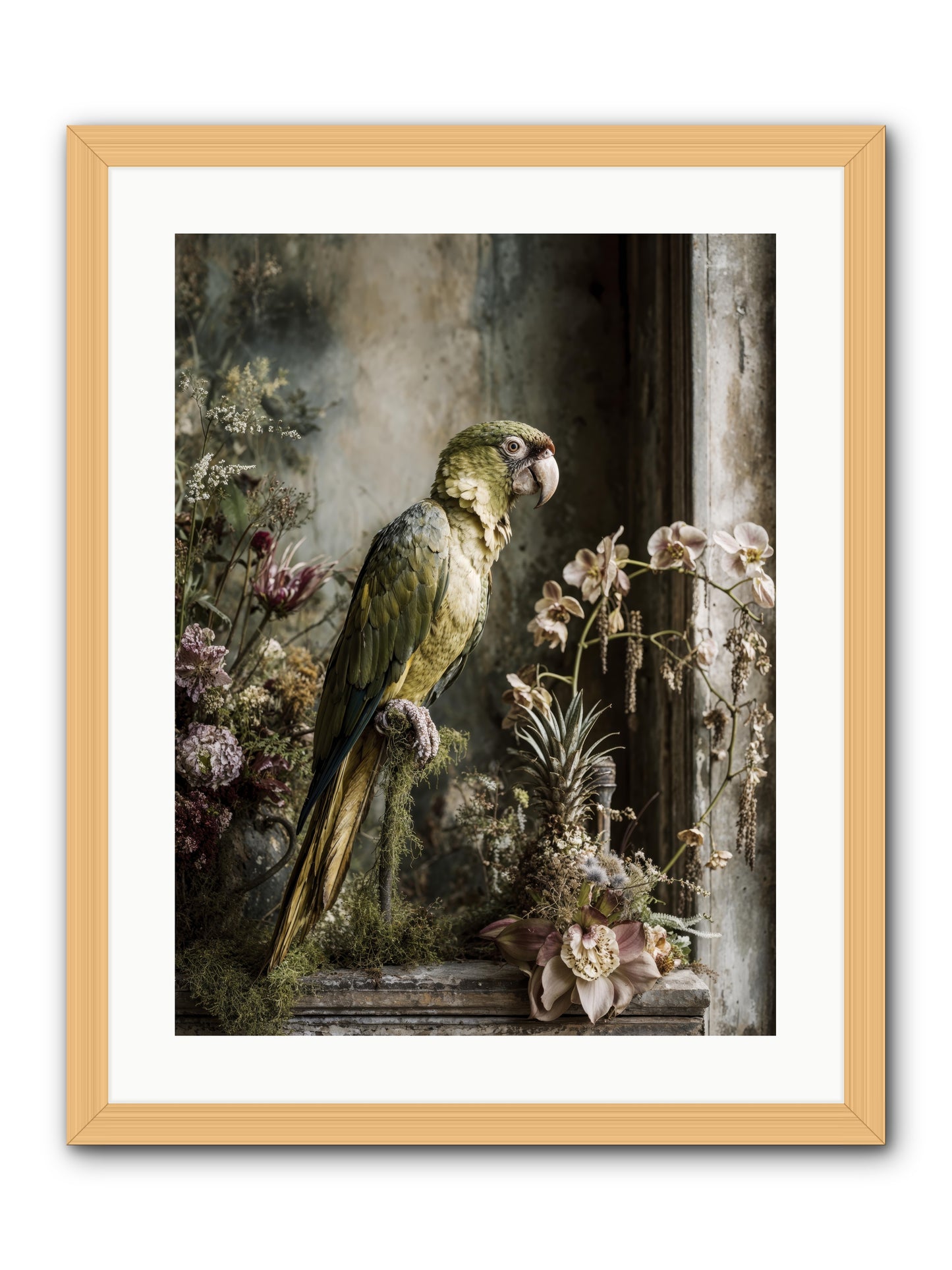 Quietude -- Framed Print - Natural 18x24