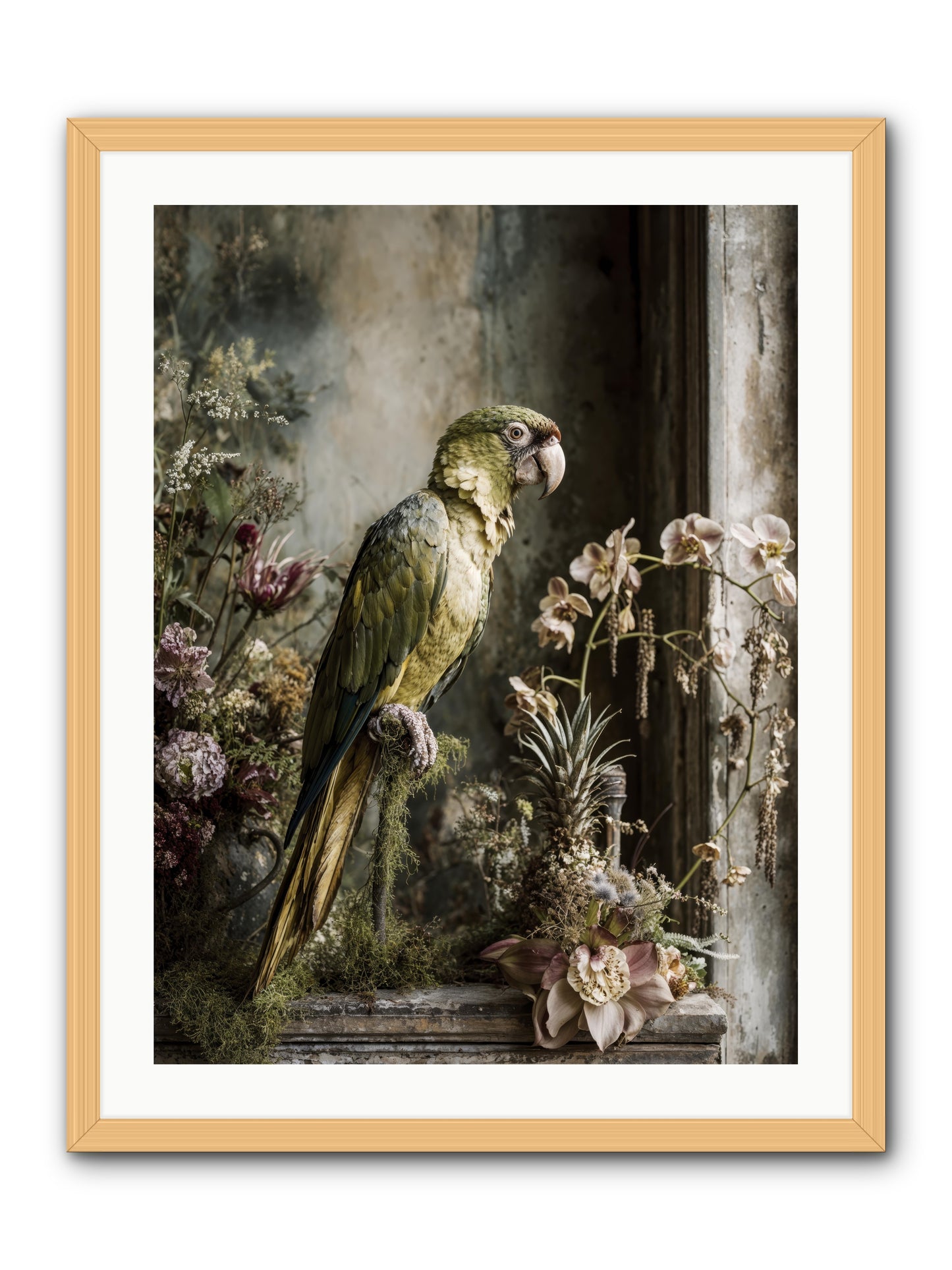 Quietude -- Framed Print - Natural 24x32