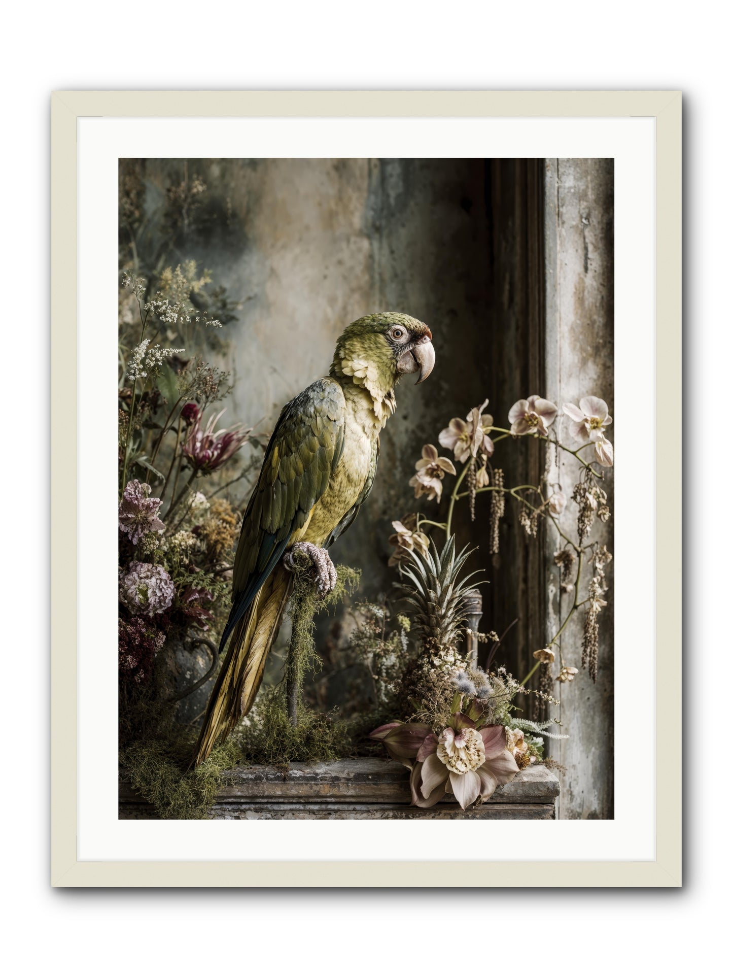 Quietude -- Framed Print - White 24x32