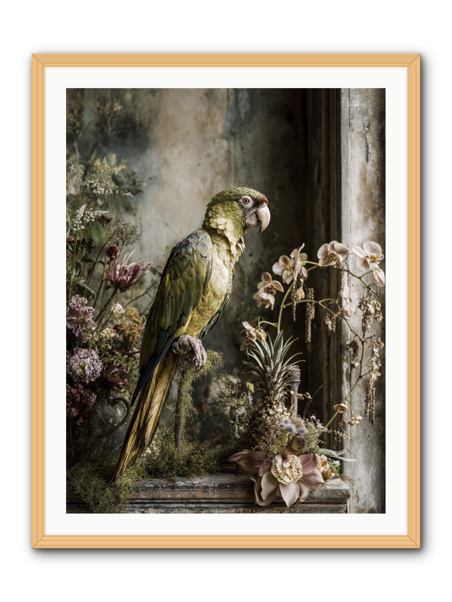 Quietude -- Framed Print - Natural 30x40