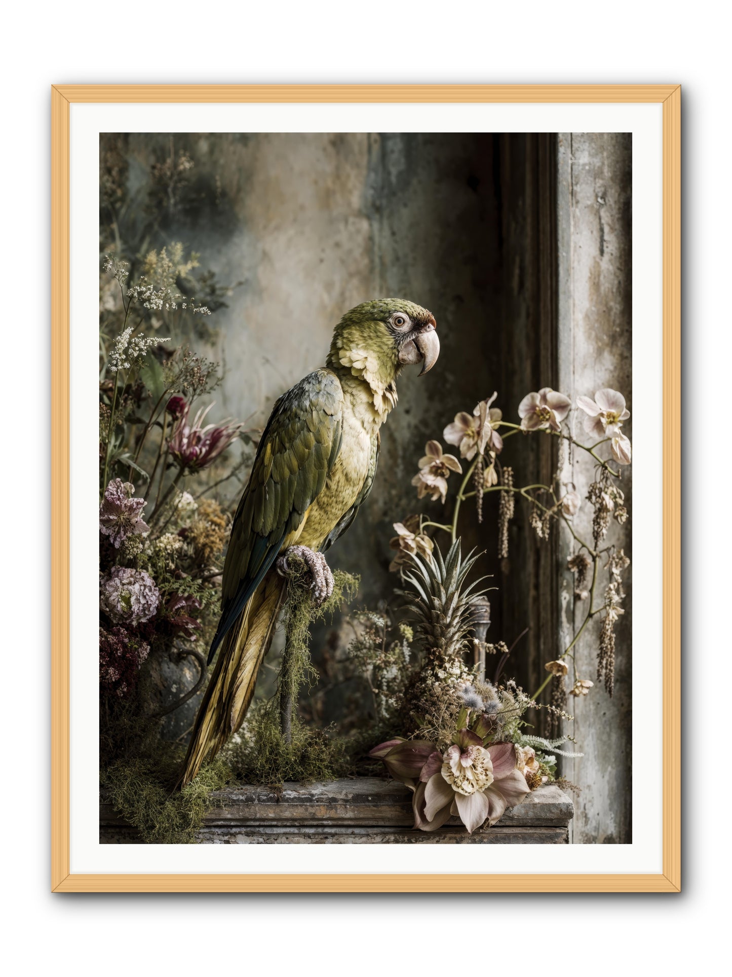 Quietude -- Framed Print - Natural 36x48