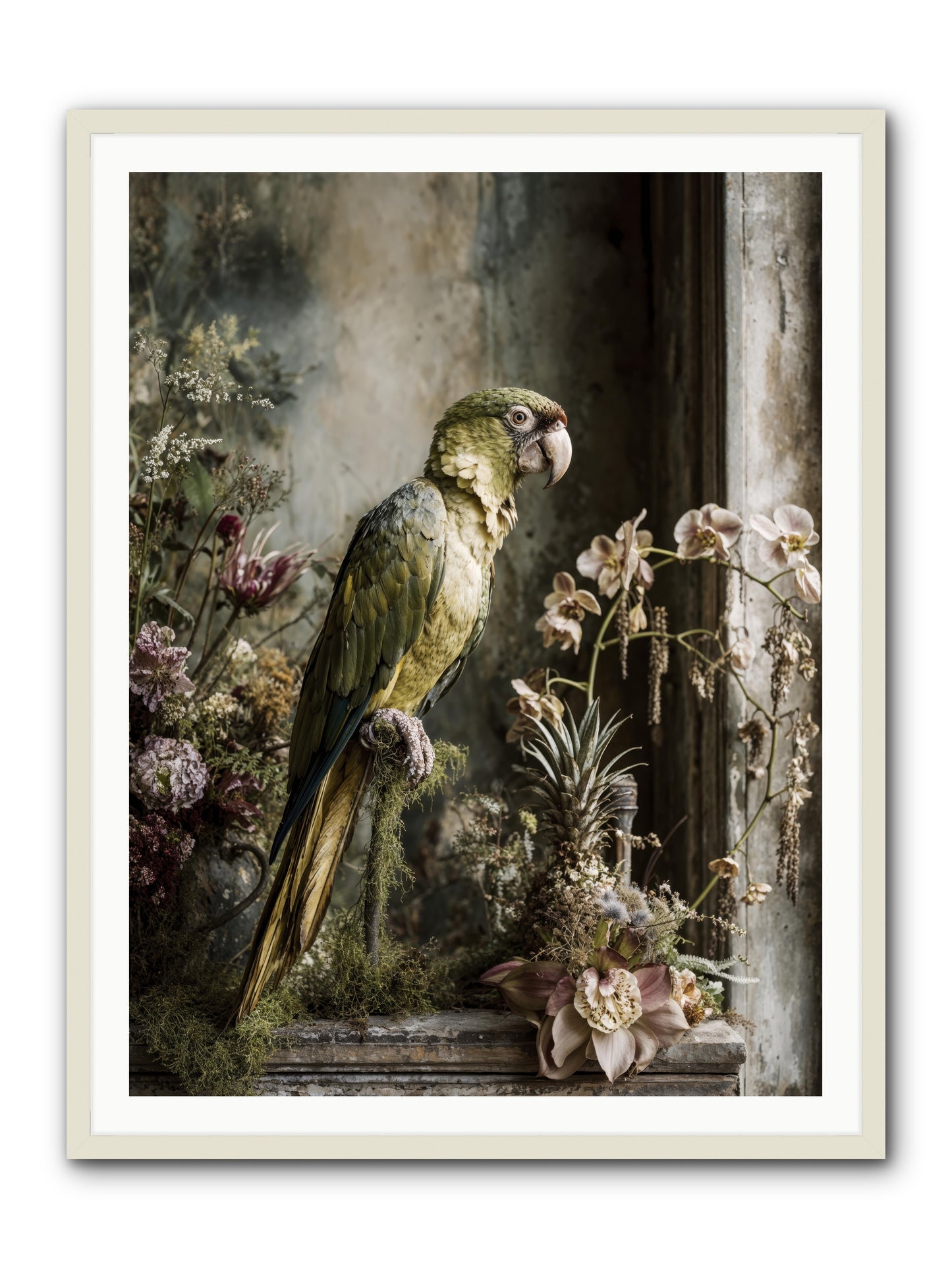 Quietude -- Framed Print - White 36x48