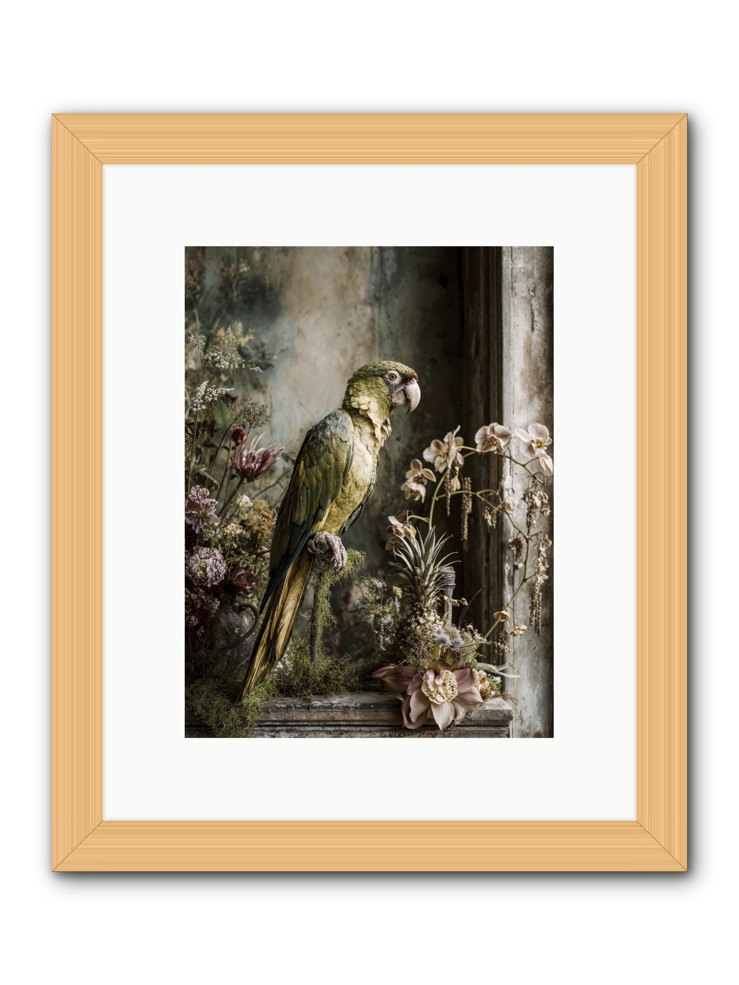 Quietude -- Framed Print - Natural 9x12