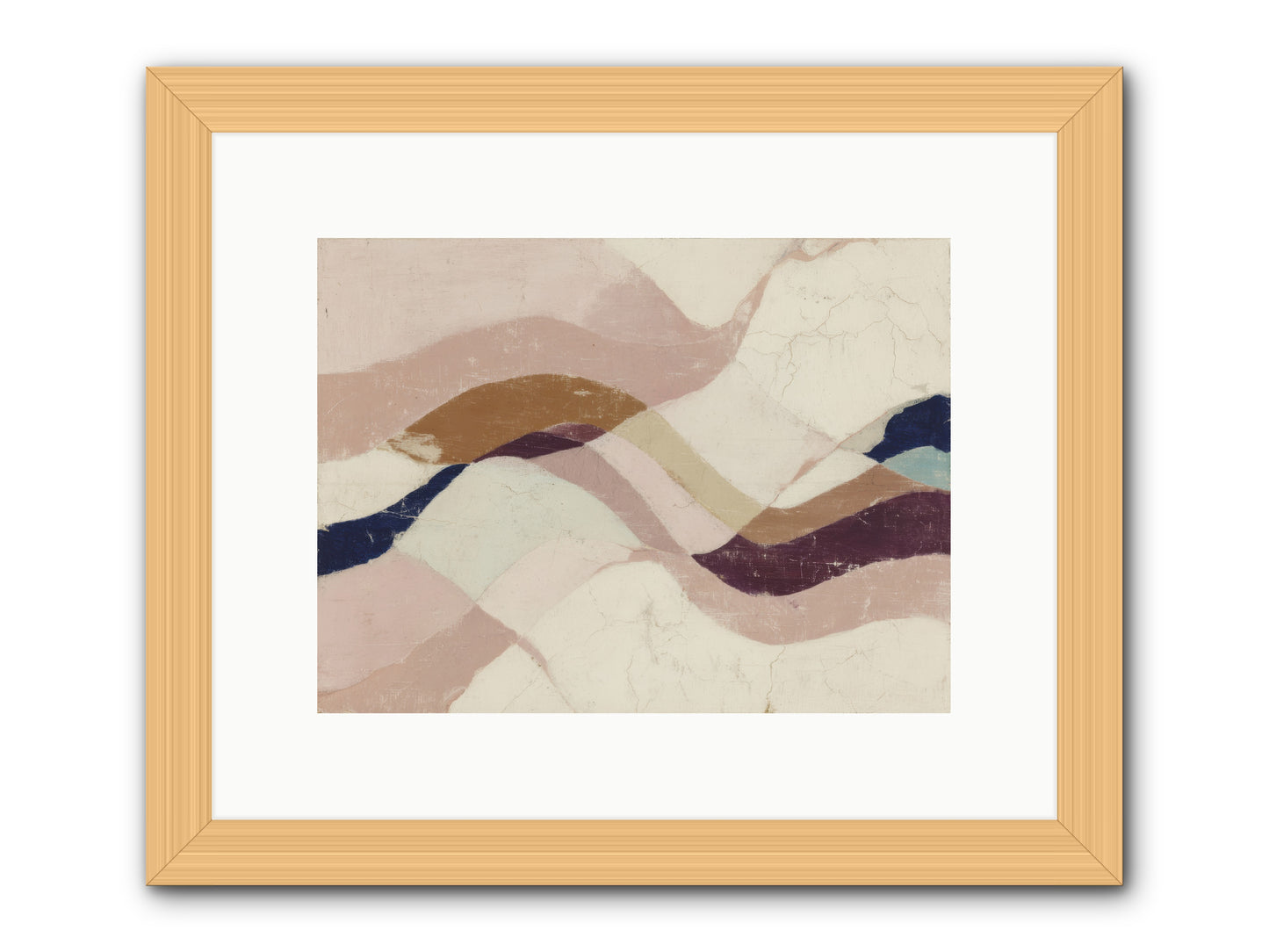 Quietude No.1 -- Framed Print - Natural 12x9