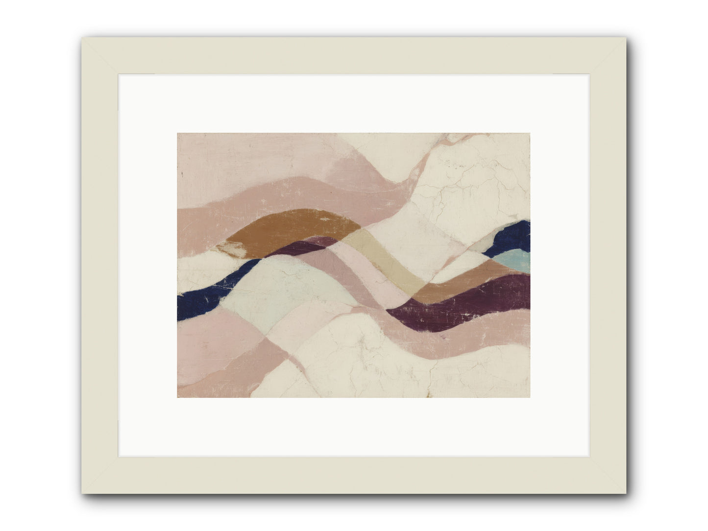 Quietude No.1 -- Framed Print - White 12x9