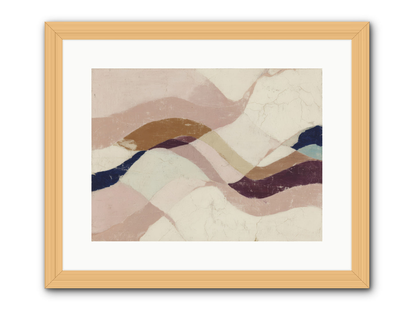 Quietude No.1 -- Framed Print - Natural 16x12
