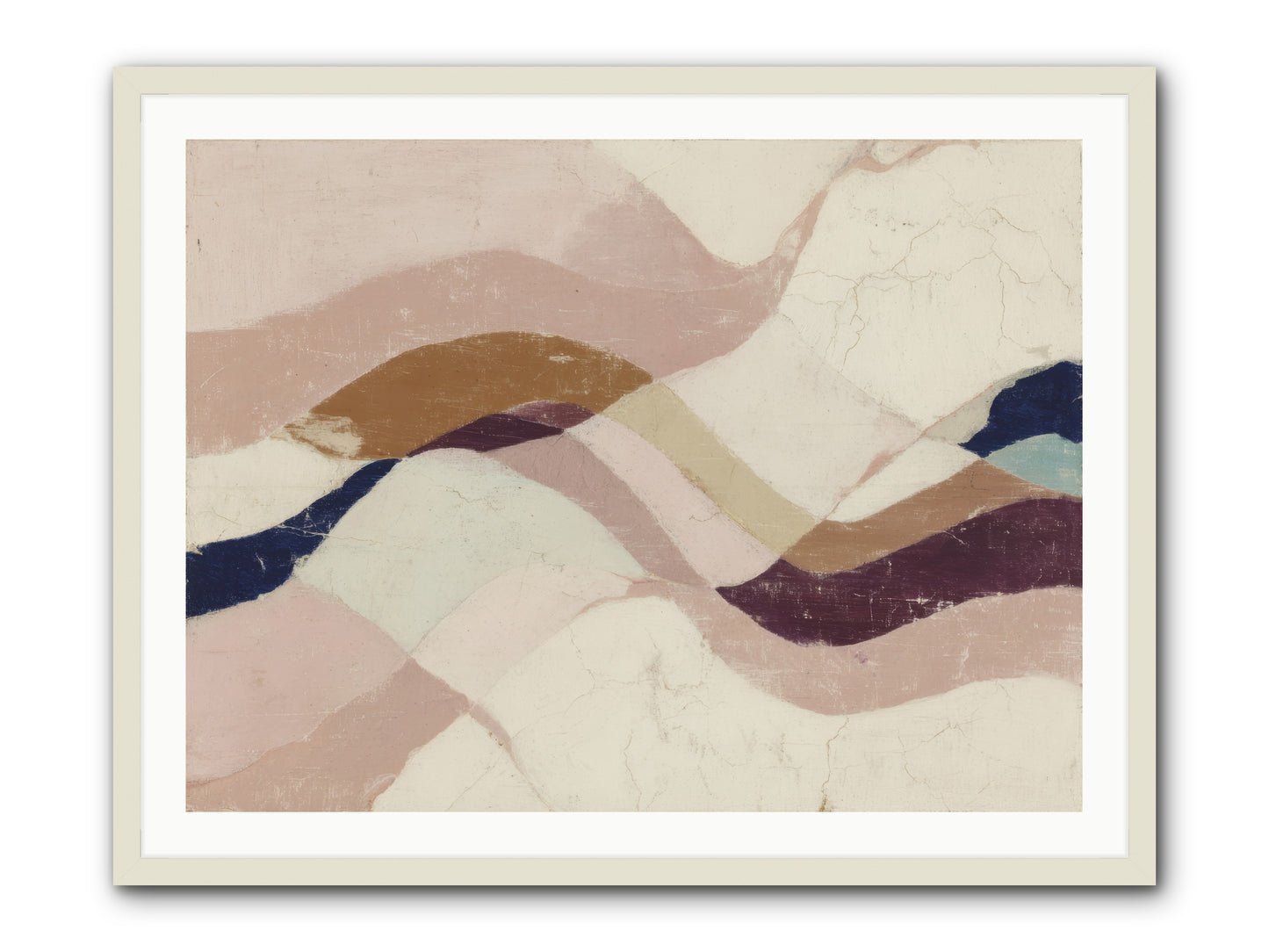 Quietude No.1 -- Framed Print - White 40x30