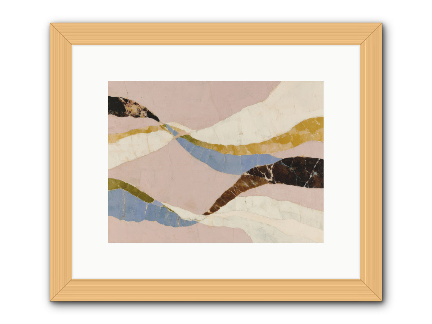 Quietude No.3 -- Framed Print - Natural 12x9