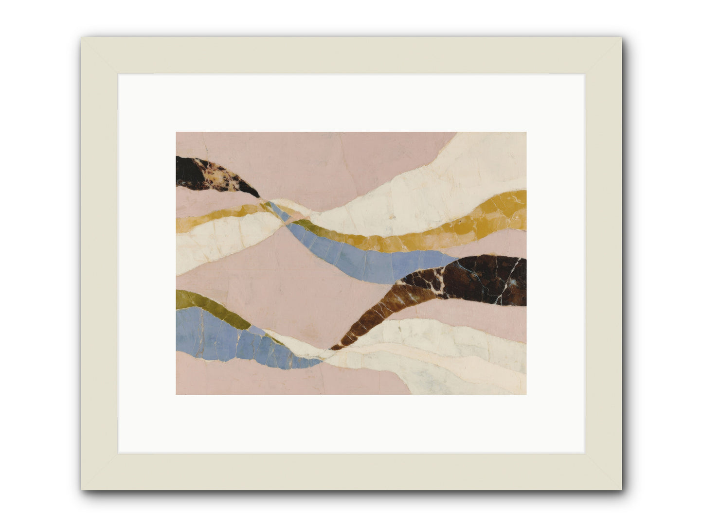 Quietude No.3 -- Framed Print - White 12x9