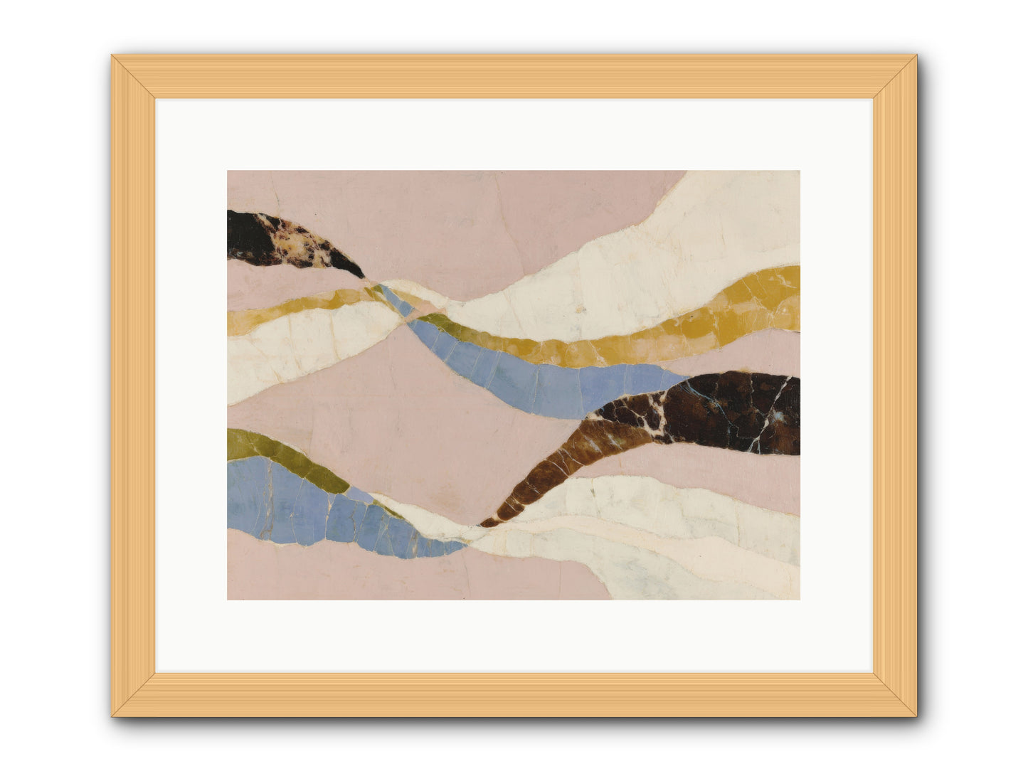 Quietude No.3 -- Framed Print - Natural 16x12