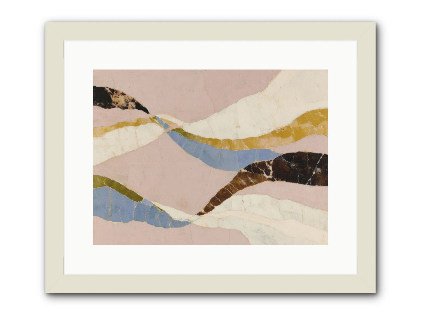 Quietude No.3 -- Framed Print - White 16x12