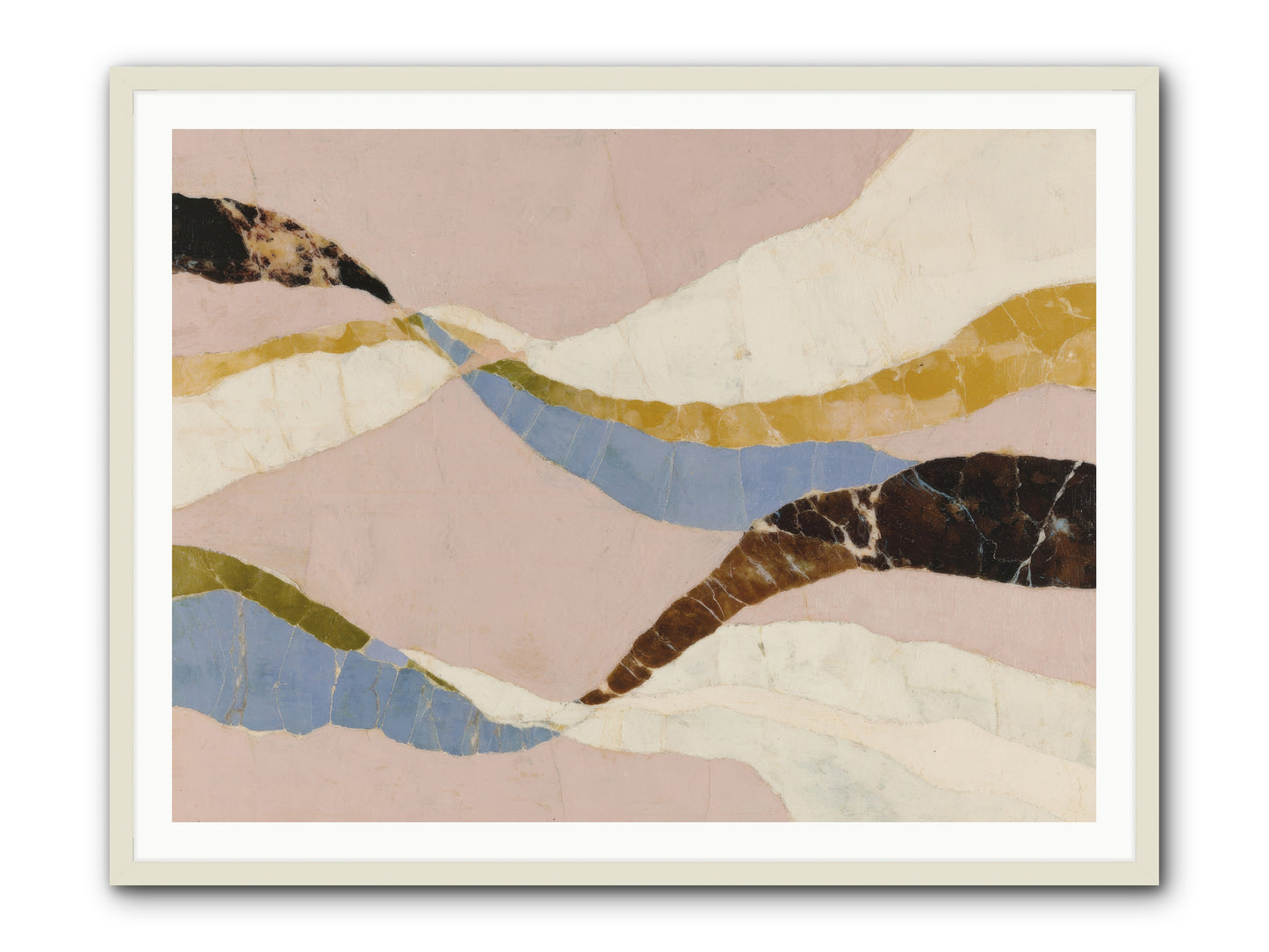 Quietude No.3 -- Framed Print - White 48x36