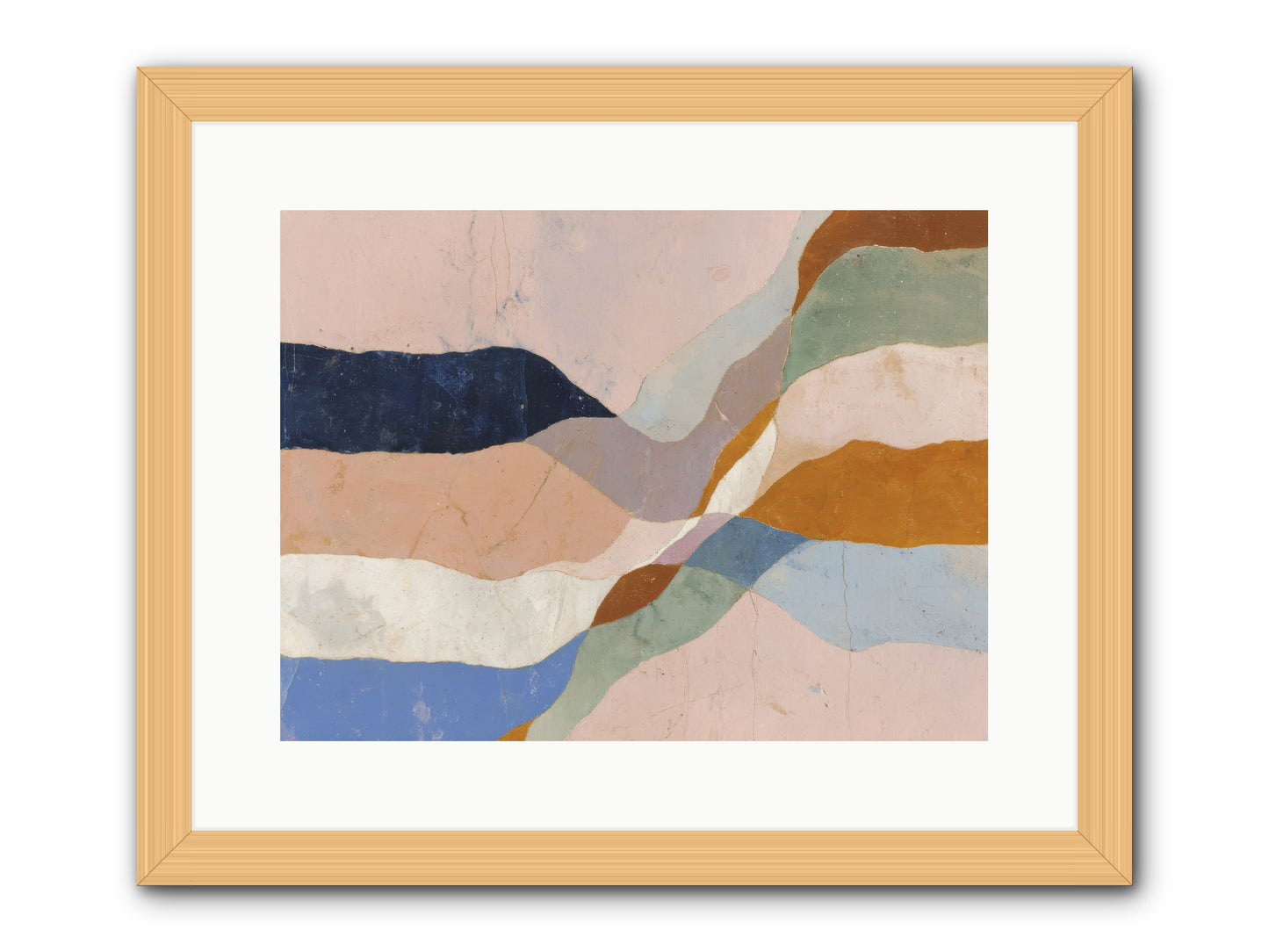 Quietude No.4 -- Framed Print - Natural 16x12