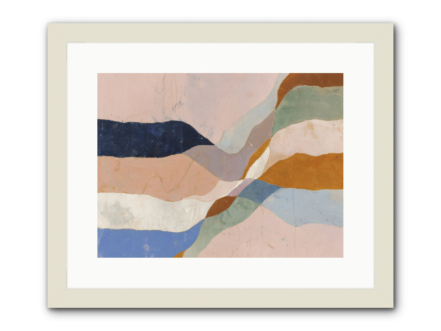 Quietude No.4 -- Framed Print - White 16x12