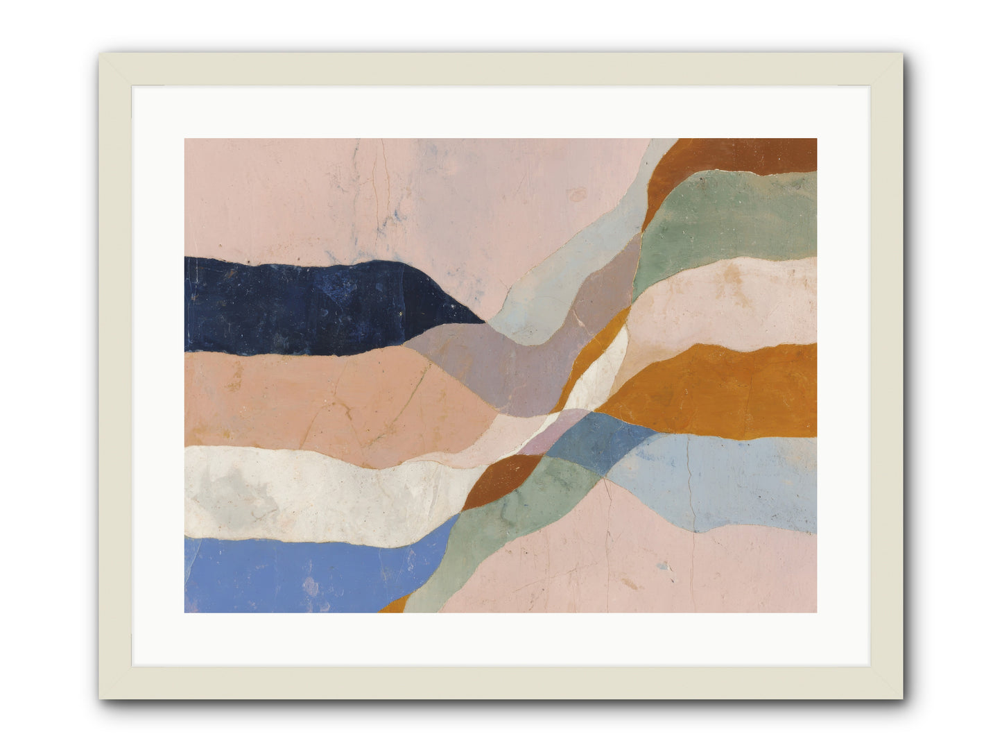 Quietude No.4 -- Framed Print - White 24x18