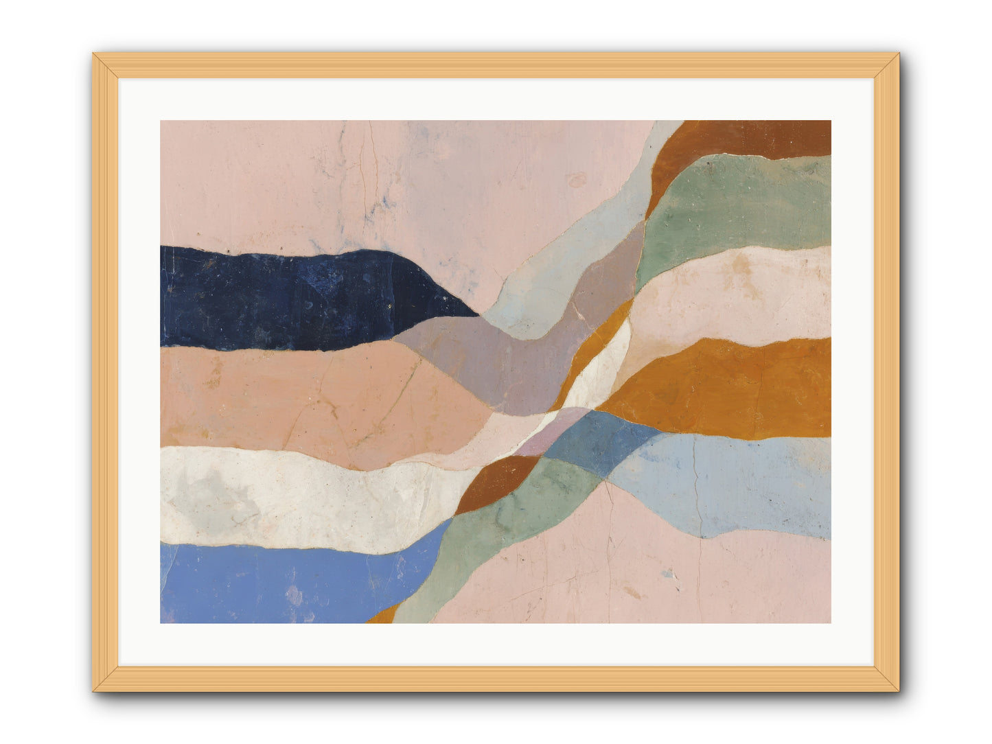 Quietude No.4 -- Framed Print - Natural 32x24