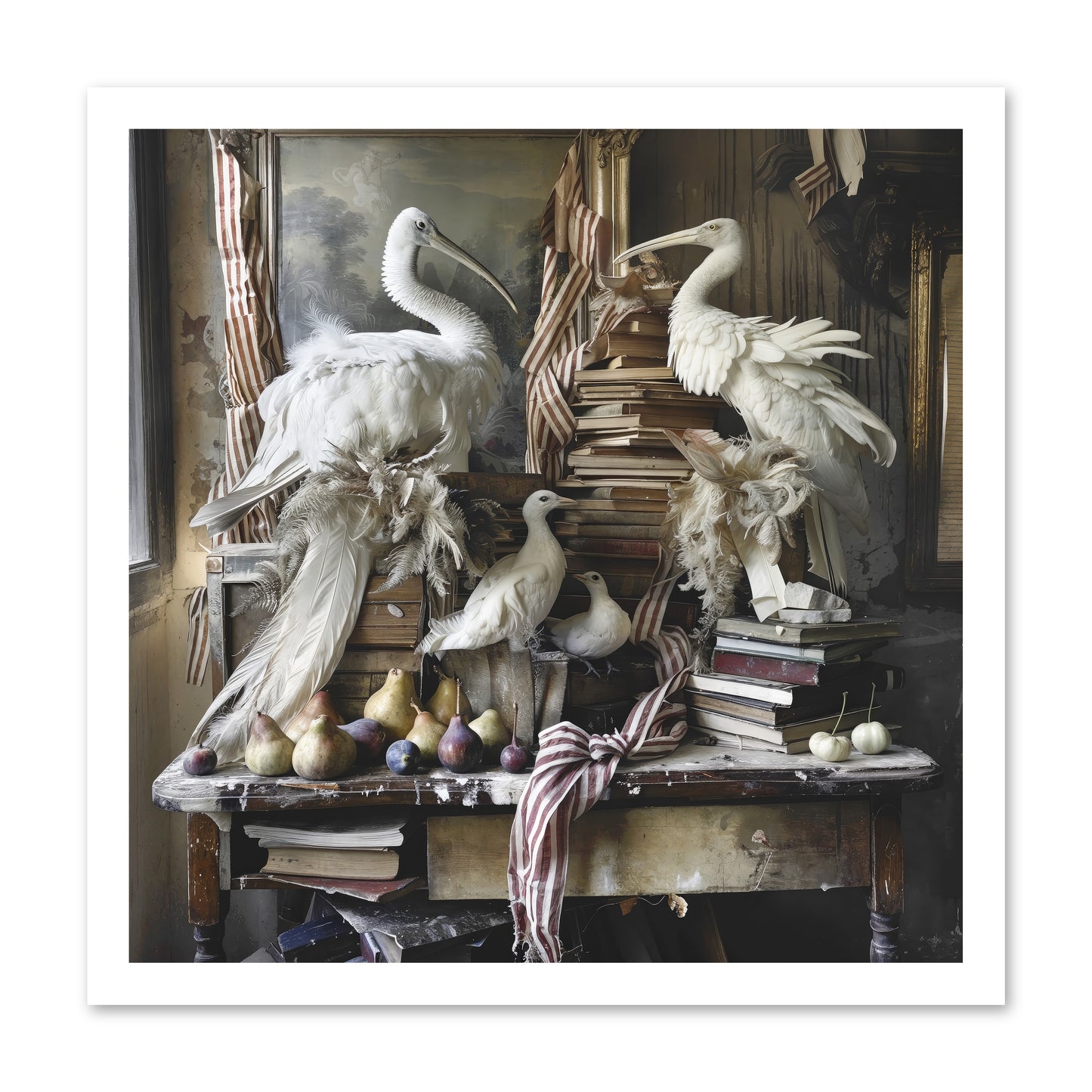 Quills Of Enchanted Epochs -- Loose Canvas Print 20x20
