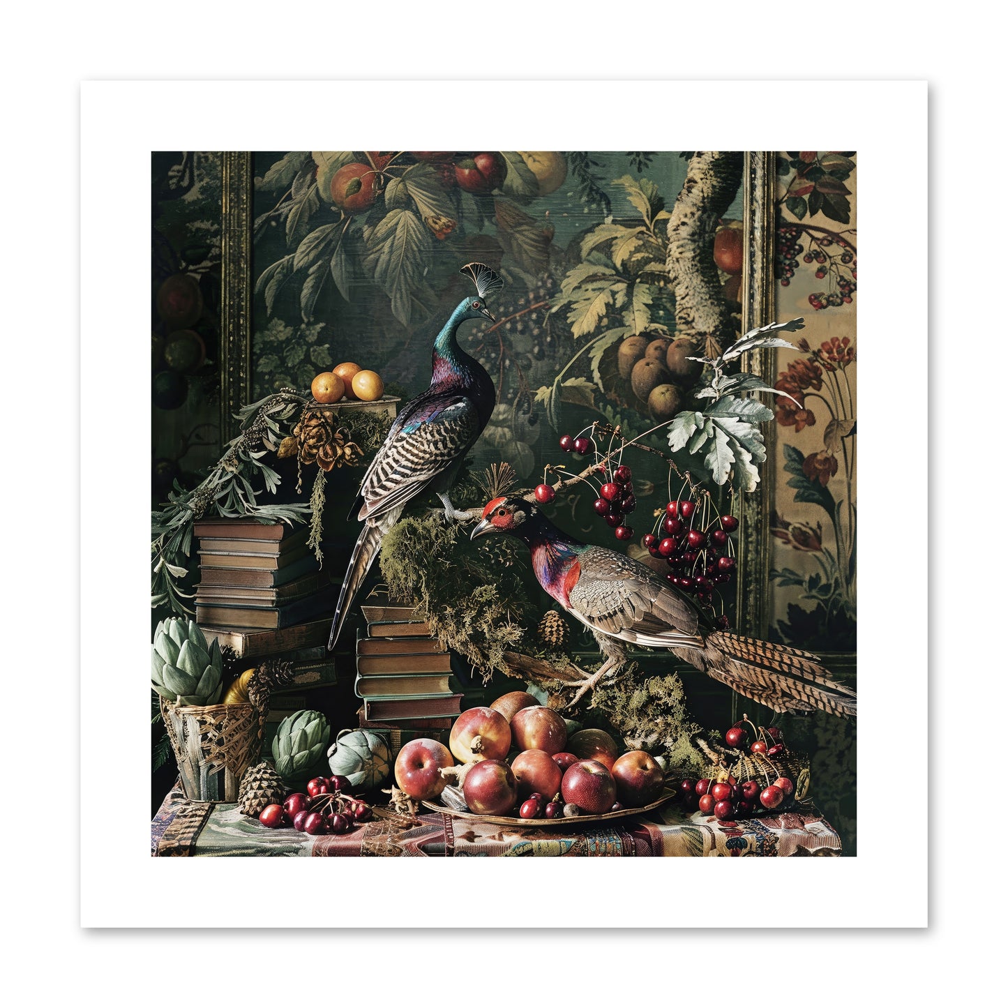 Quills Of The Lost Gardens -- Loose Canvas Print 10x10