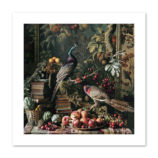 Quills Of The Lost Gardens -- Paper Print 10x10
