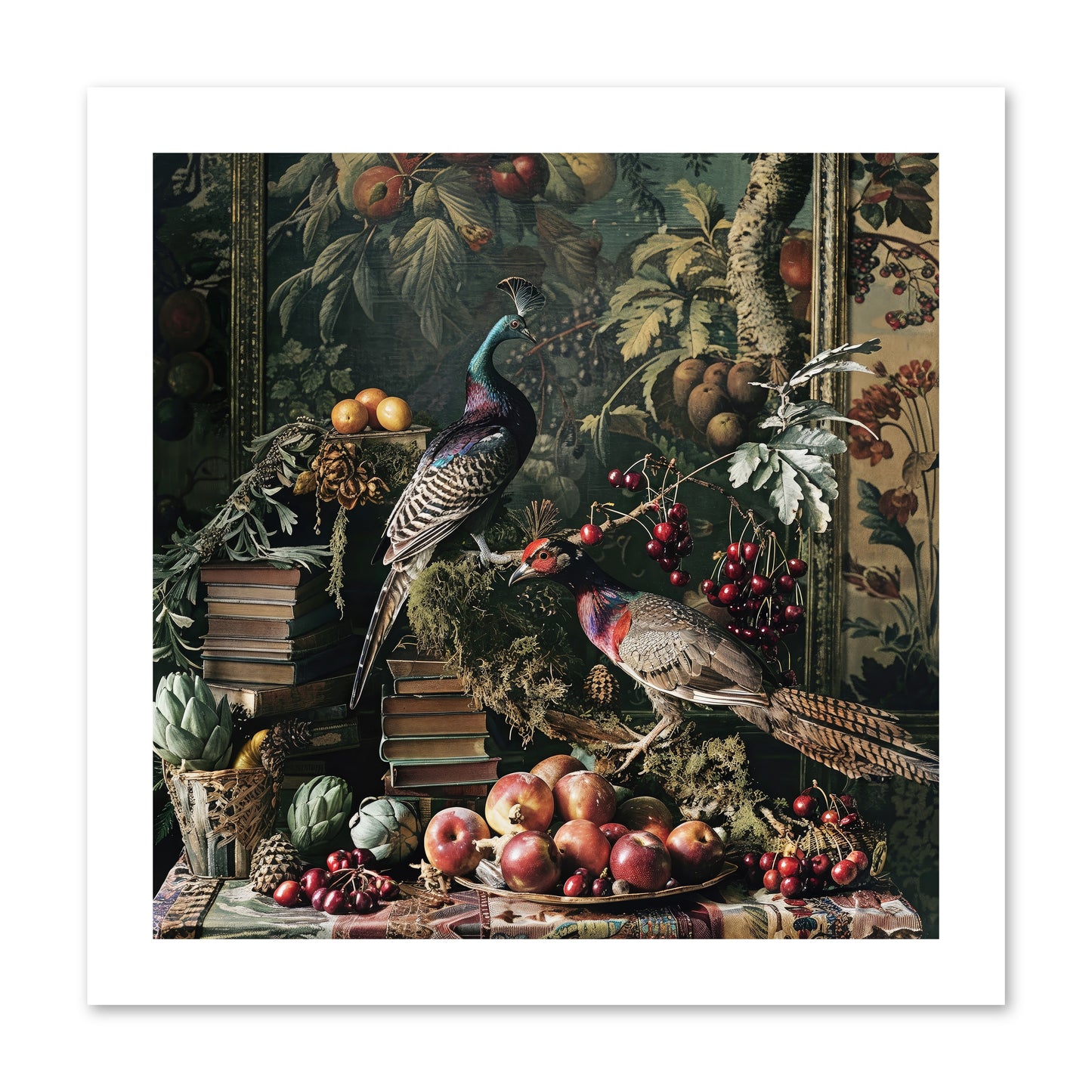 Quills Of The Lost Gardens -- Loose Canvas Print 12x12