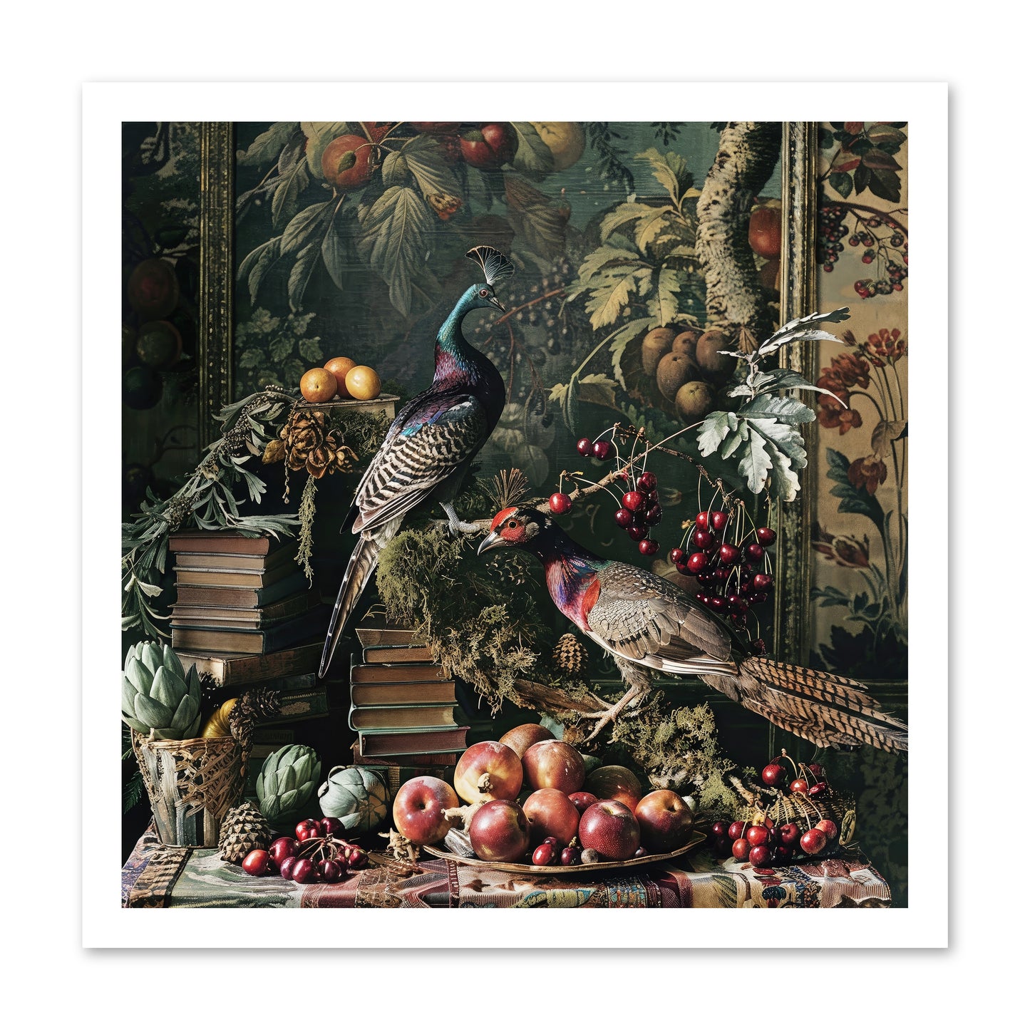 Quills Of The Lost Gardens -- Loose Canvas Print 20x20