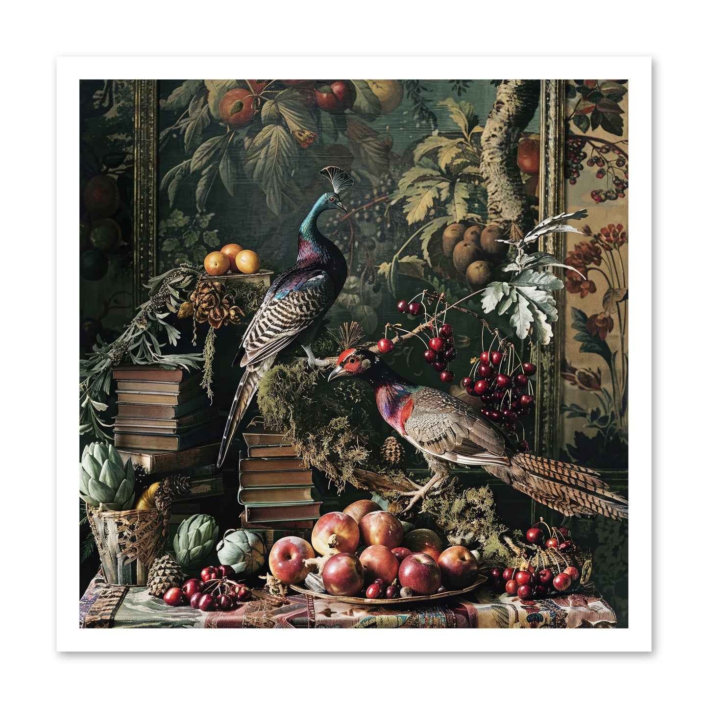 Quills Of The Lost Gardens -- Loose Canvas Print 24x24