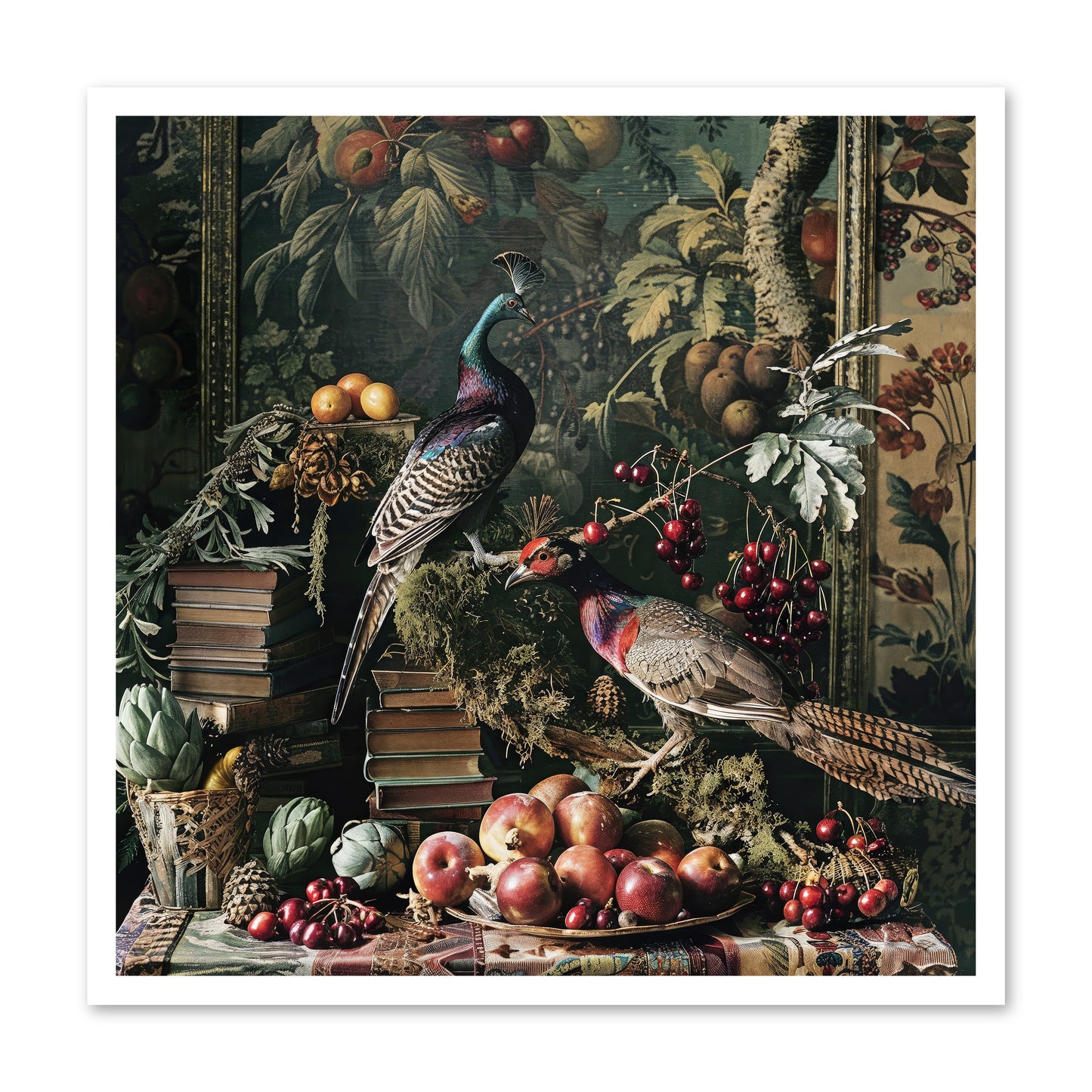 Quills Of The Lost Gardens -- Loose Canvas Print 30x30