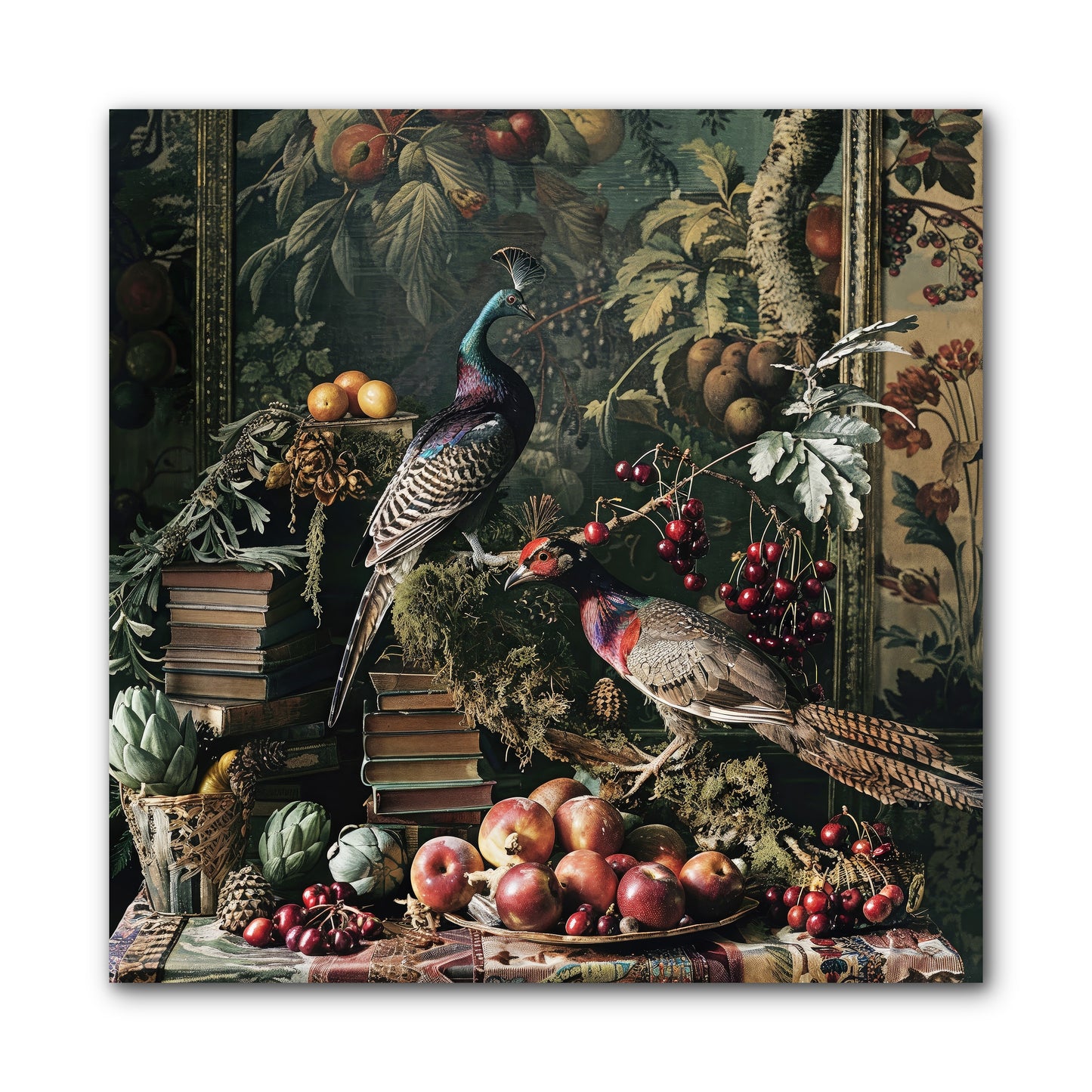Quills Of The Lost Gardens -- Wrapped Canvas 10x10