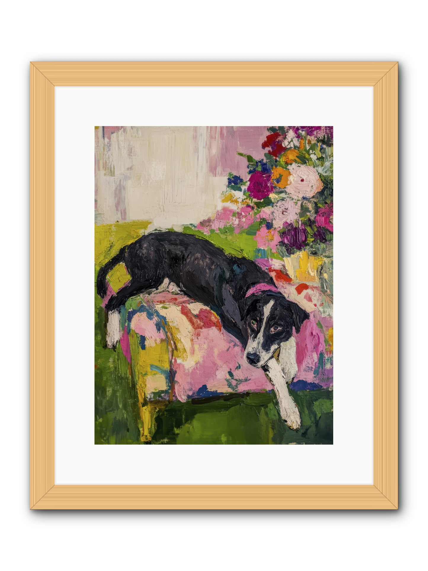 Quince -- Framed Print - Natural 12x16