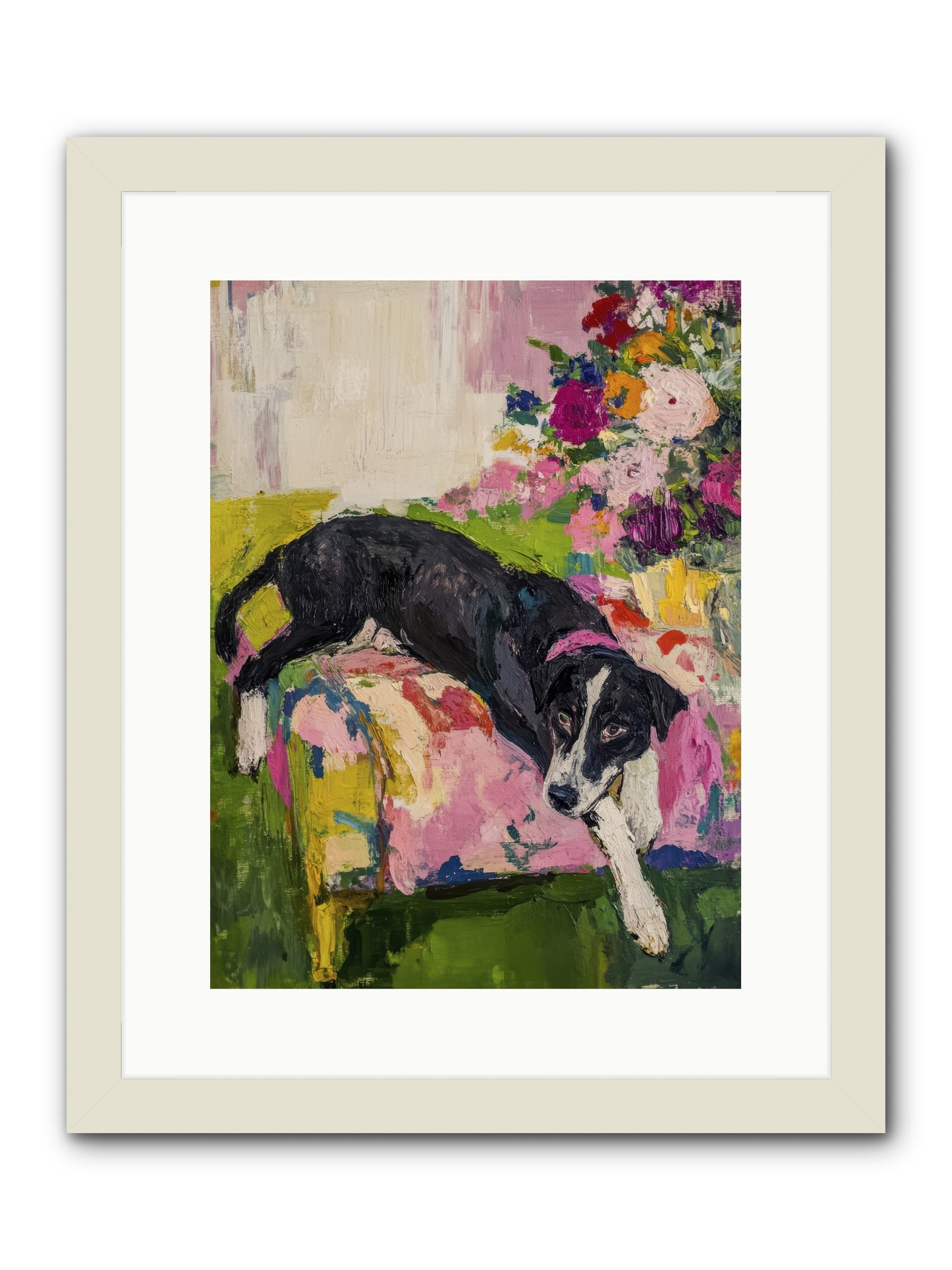 Quince -- Framed Print - White 12x16