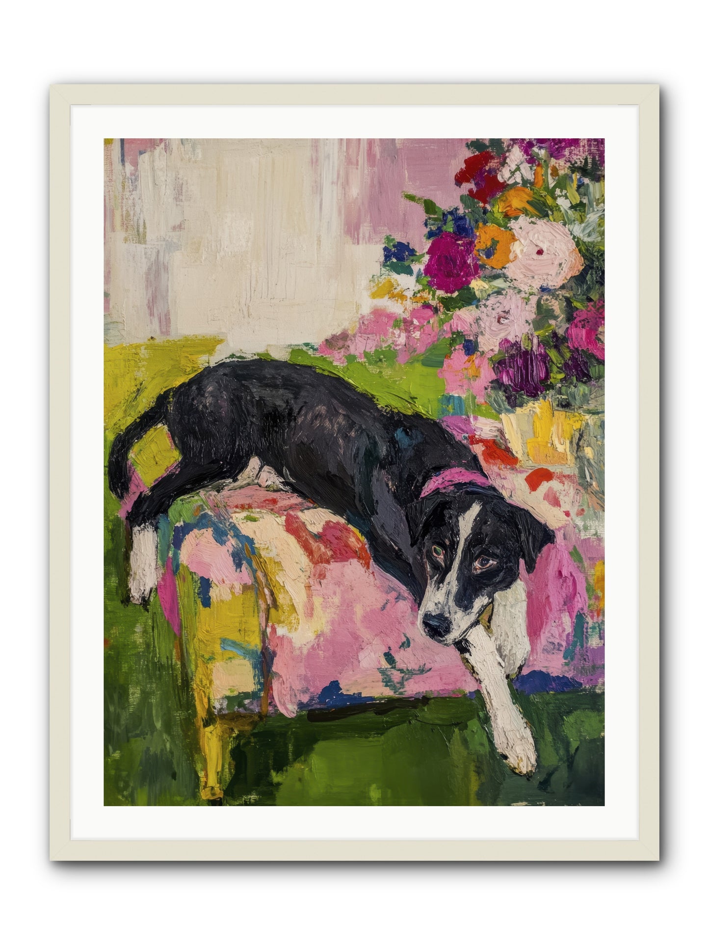 Quince -- Framed Print - White 30x40