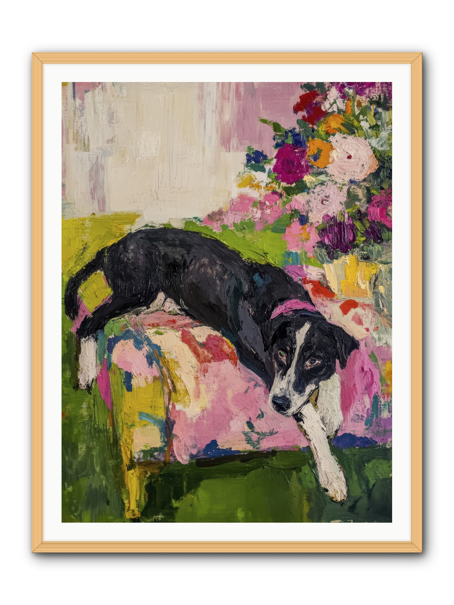 Quince -- Framed Print - Natural 36x48