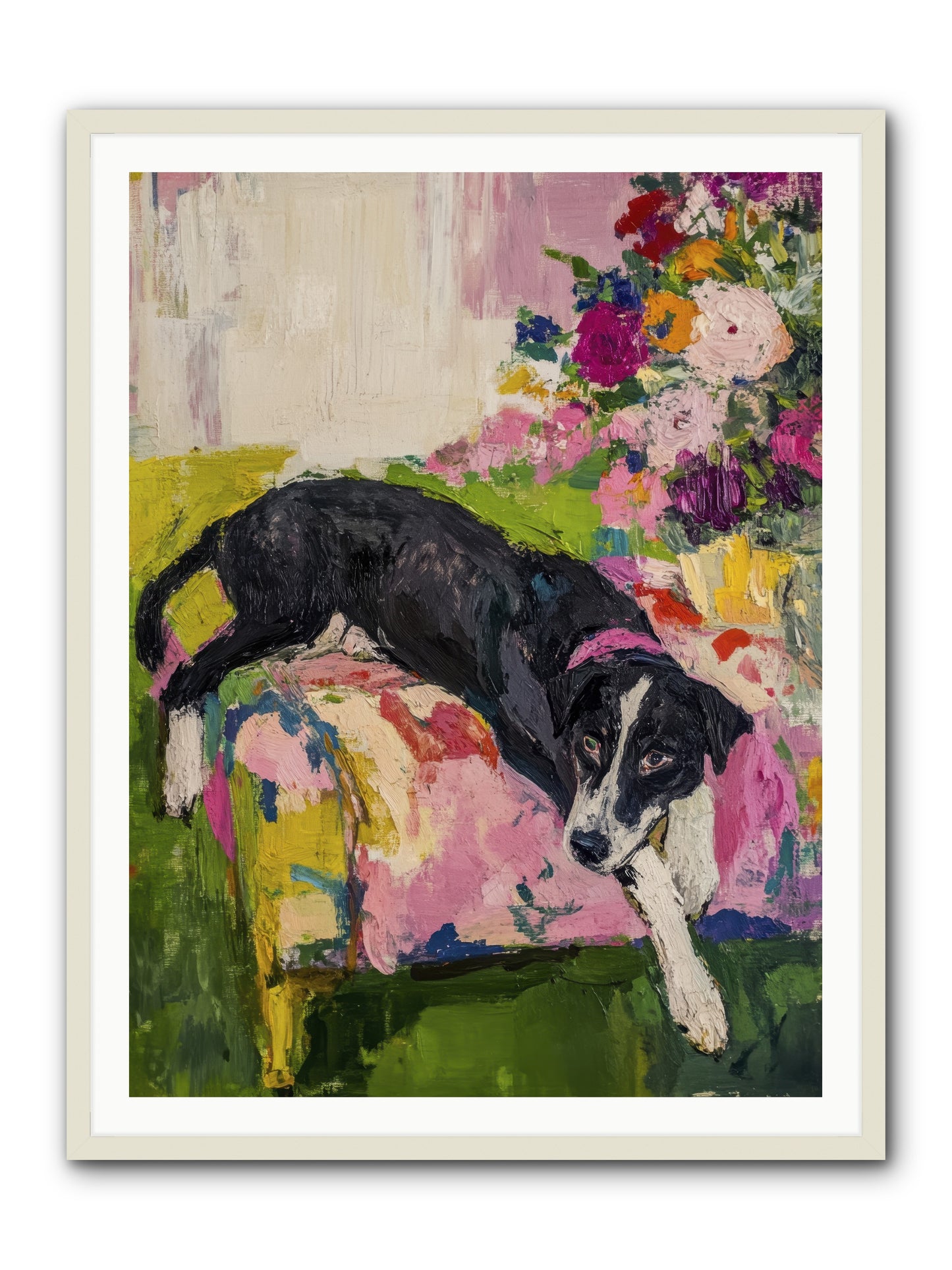 Quince -- Framed Print - White 36x48