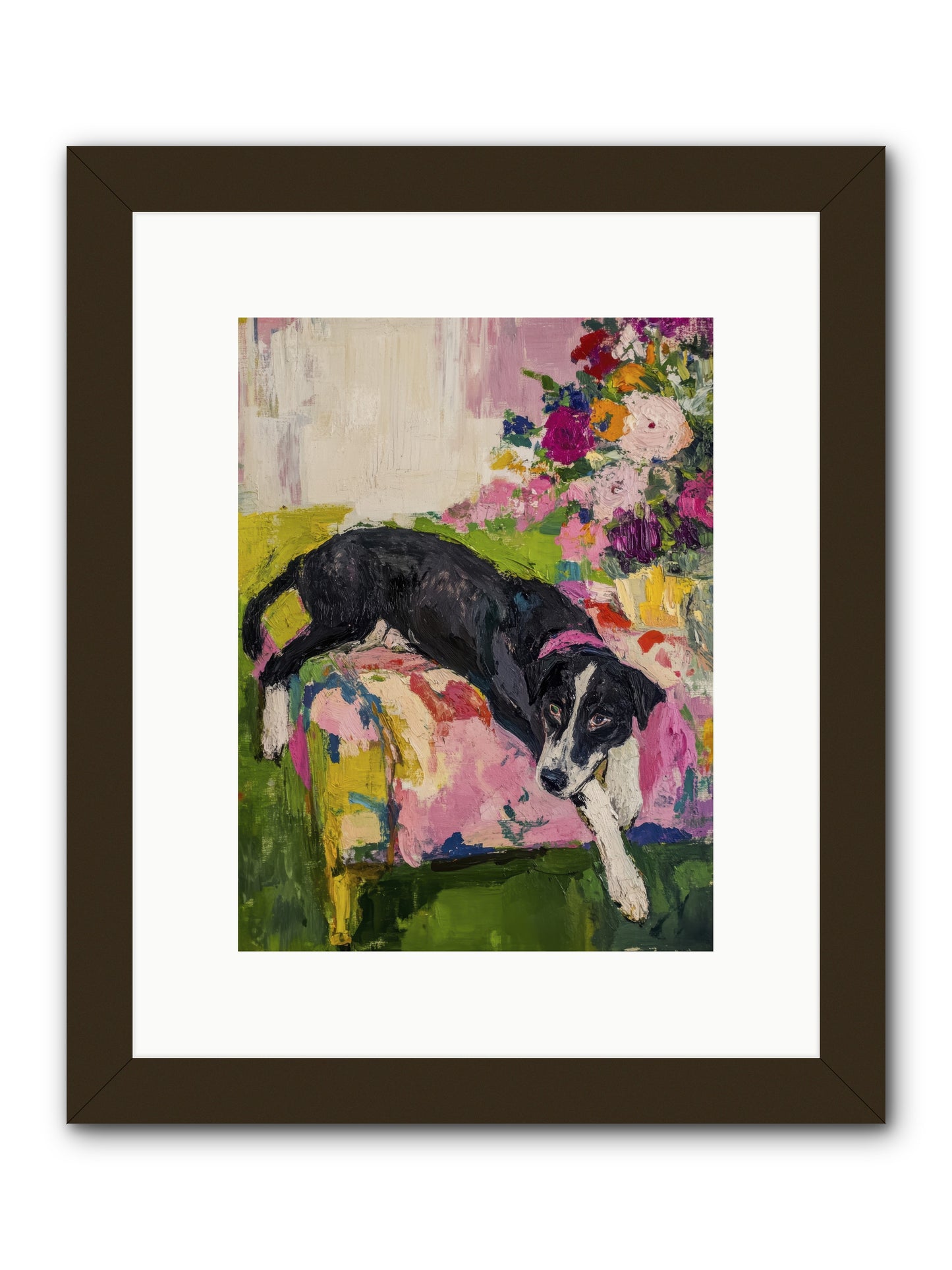 Quince -- Framed Print - Black 9x12