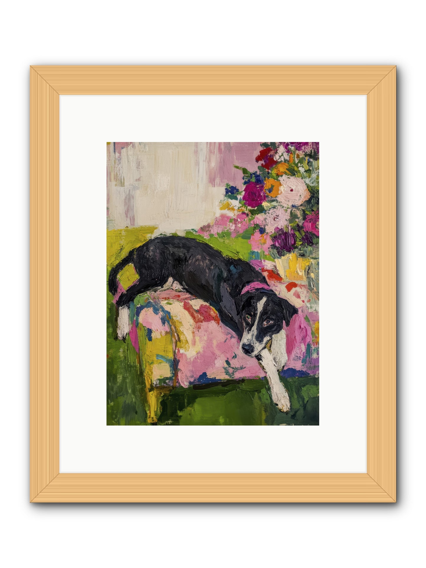 Quince -- Framed Print - Natural 9x12