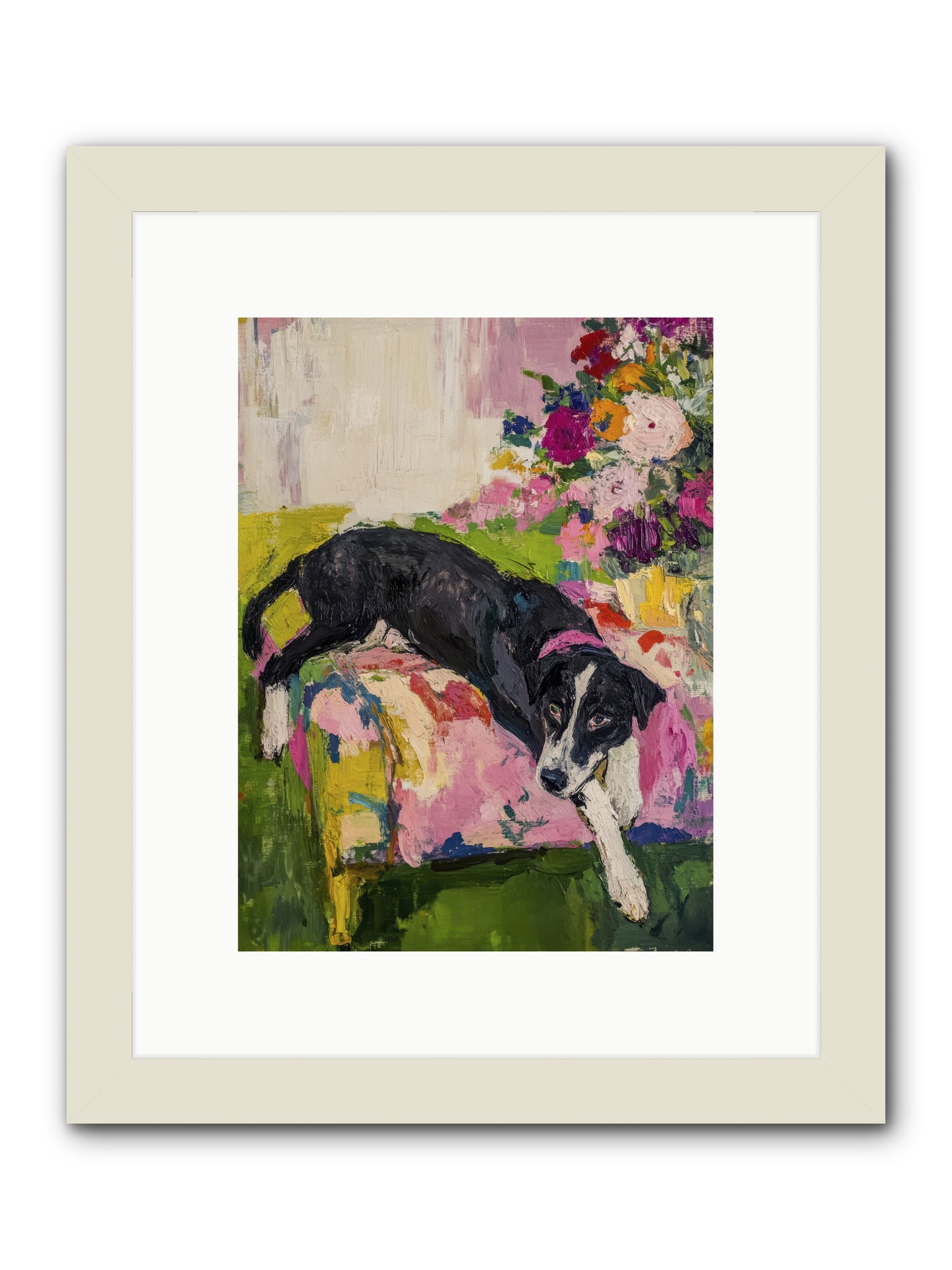 Quince -- Framed Print - White 9x12