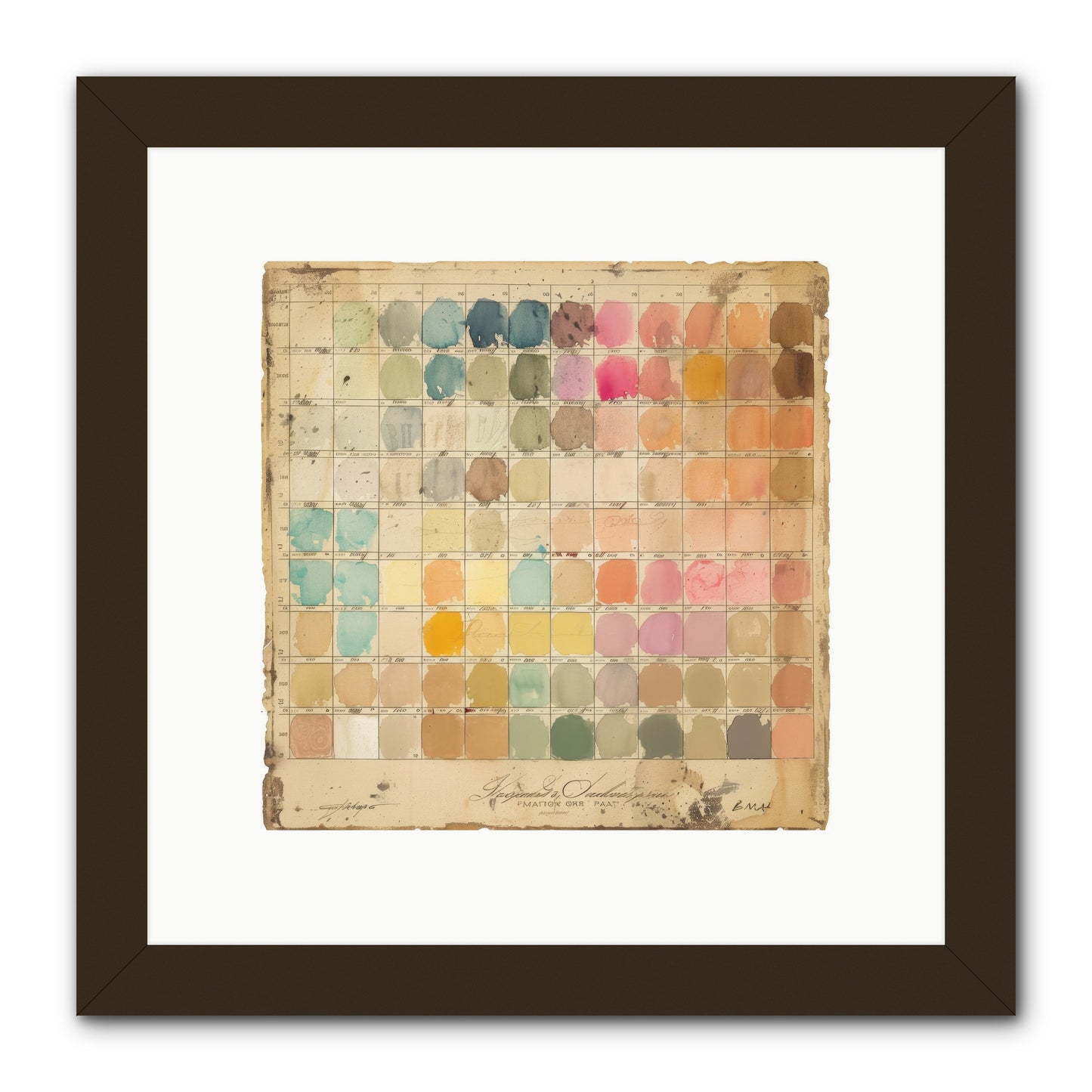 Quintessential -- Framed Print - Black 10x10