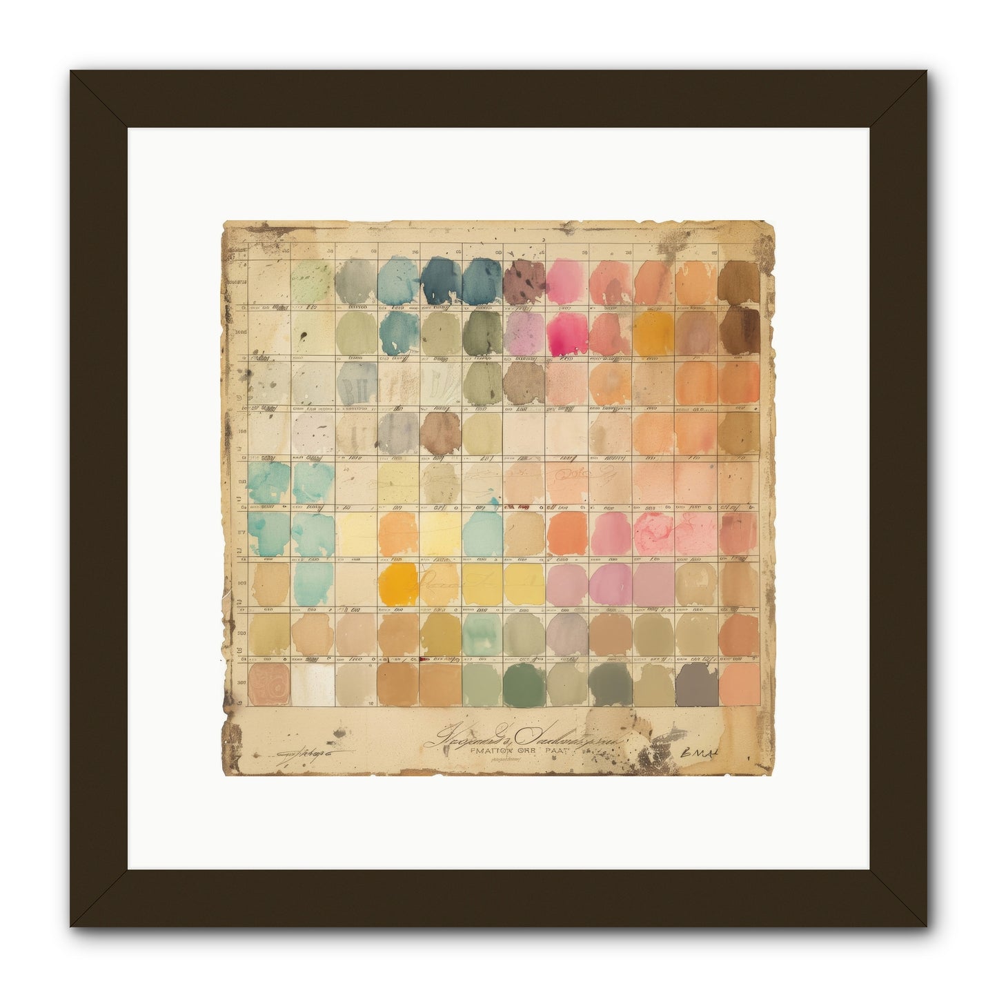 Quintessential -- Framed Print - Black 12x12