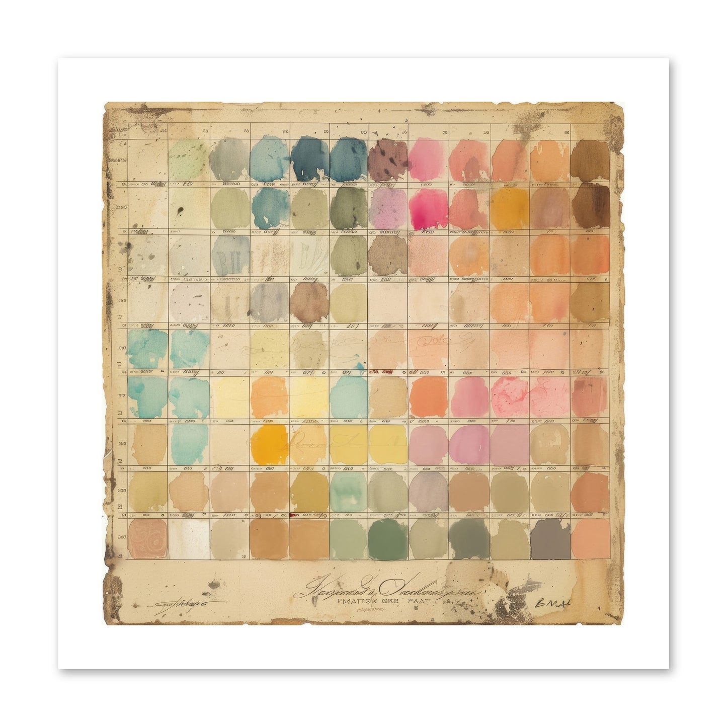 Quintessential -- Paper Print 12x12