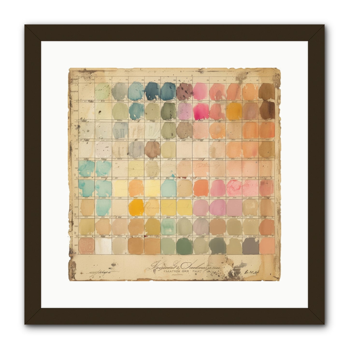 Quintessential -- Framed Print - Black 16x16
