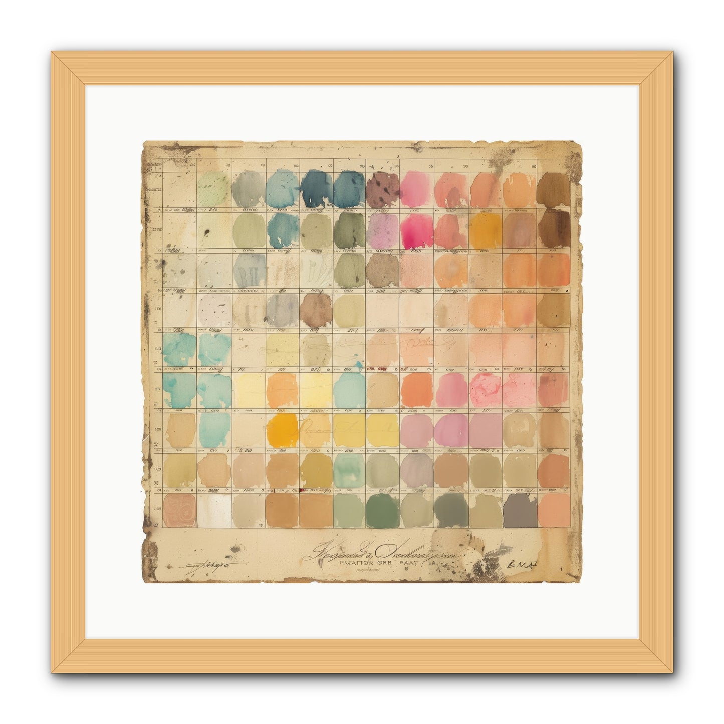 Quintessential -- Framed Print - Natural 16x16