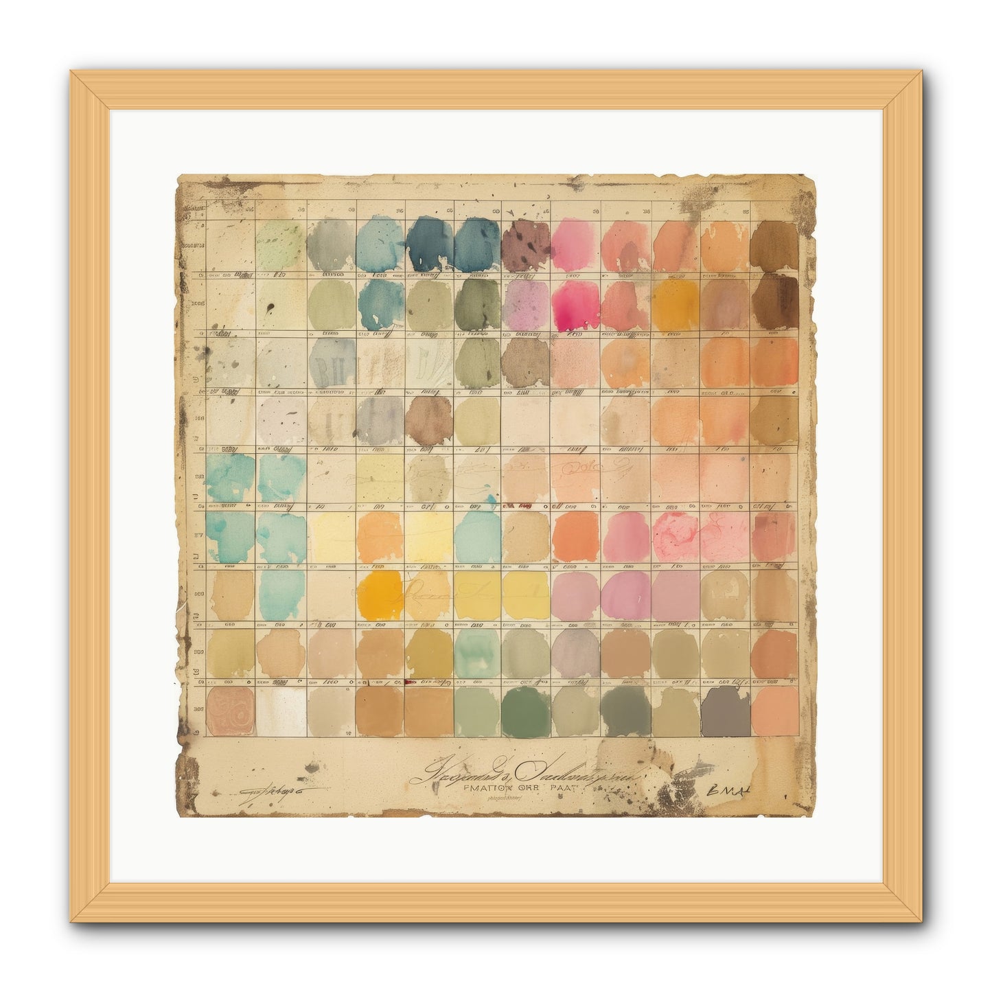 Quintessential -- Framed Print - Natural 20x20